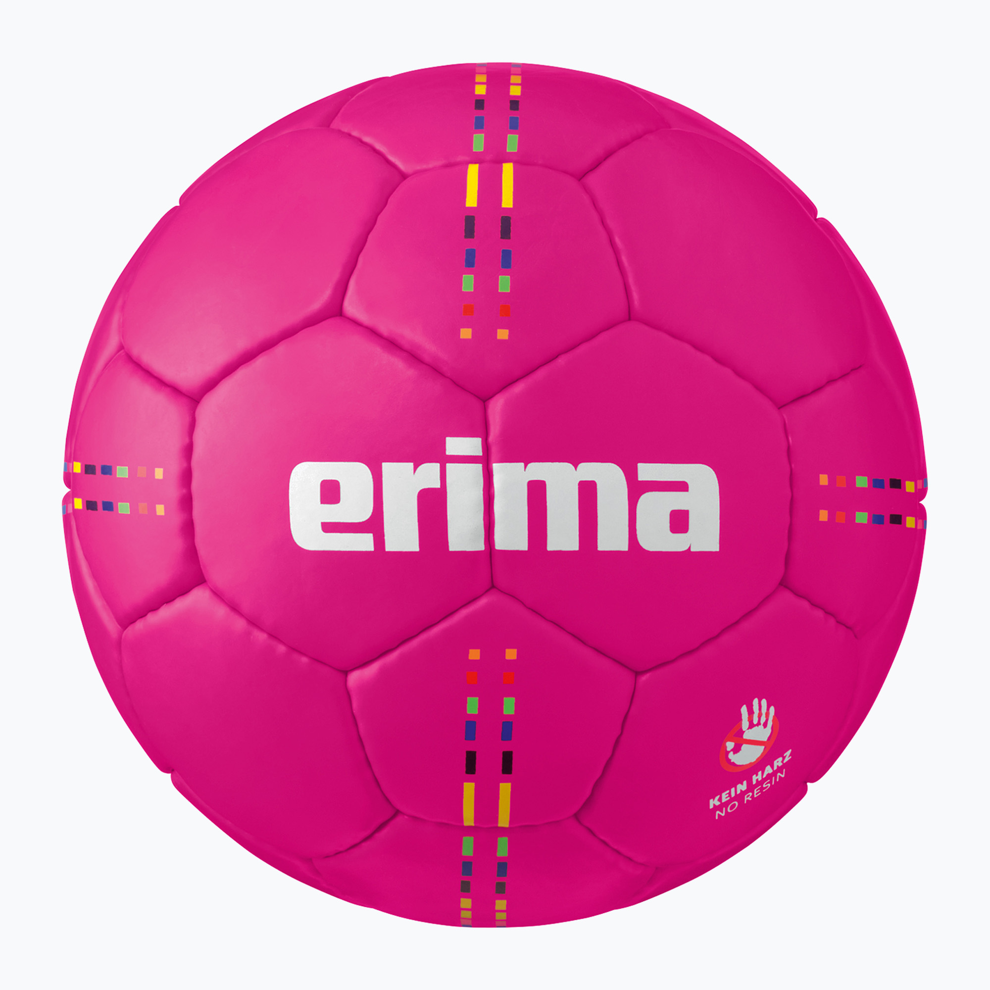 Hádzanarská lopta ERIMA Pure Grip No. 5 Wax-Free pink veľ. 2 (Pure Grip No. 5 Wax-Free 7202303)