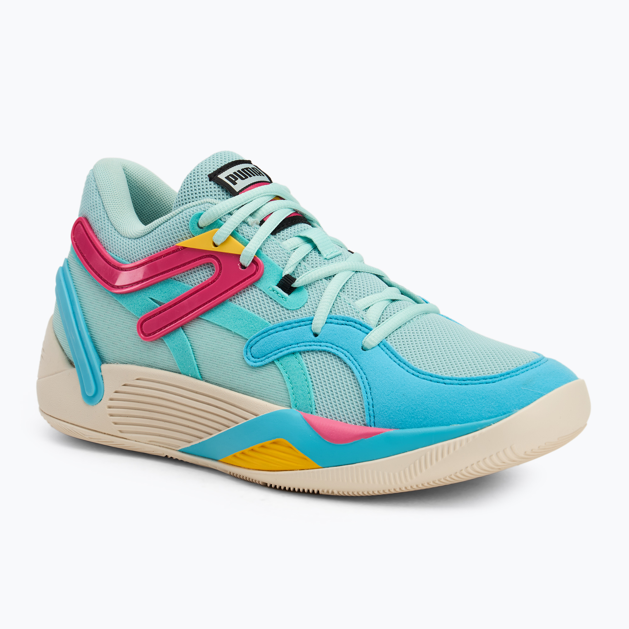 Pánska obuv PUMA TRC Blaze Court eggshell blue/elektro pool (TRC Blaze Court 376582 08)