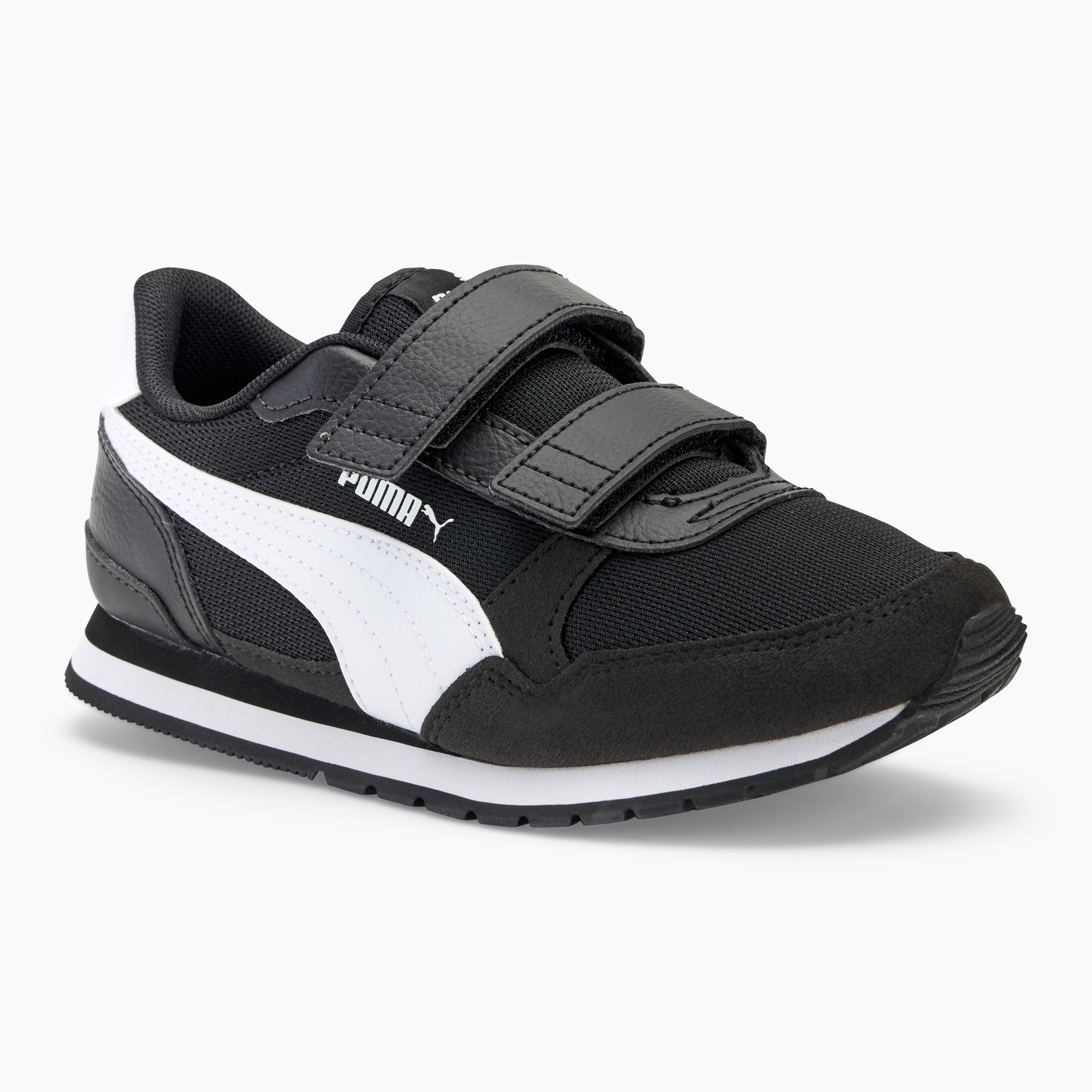 Detská obuv PUMA ST Runner v3 Mesh V PS puma black/puma white (ST Runner v3 Mesh V PS 385511 01)