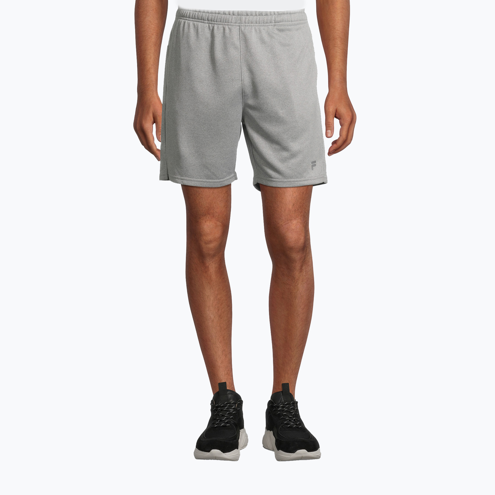 FILA pánske šortky Lich Sweat light grey melange (Lich Sweat FAM0300)
