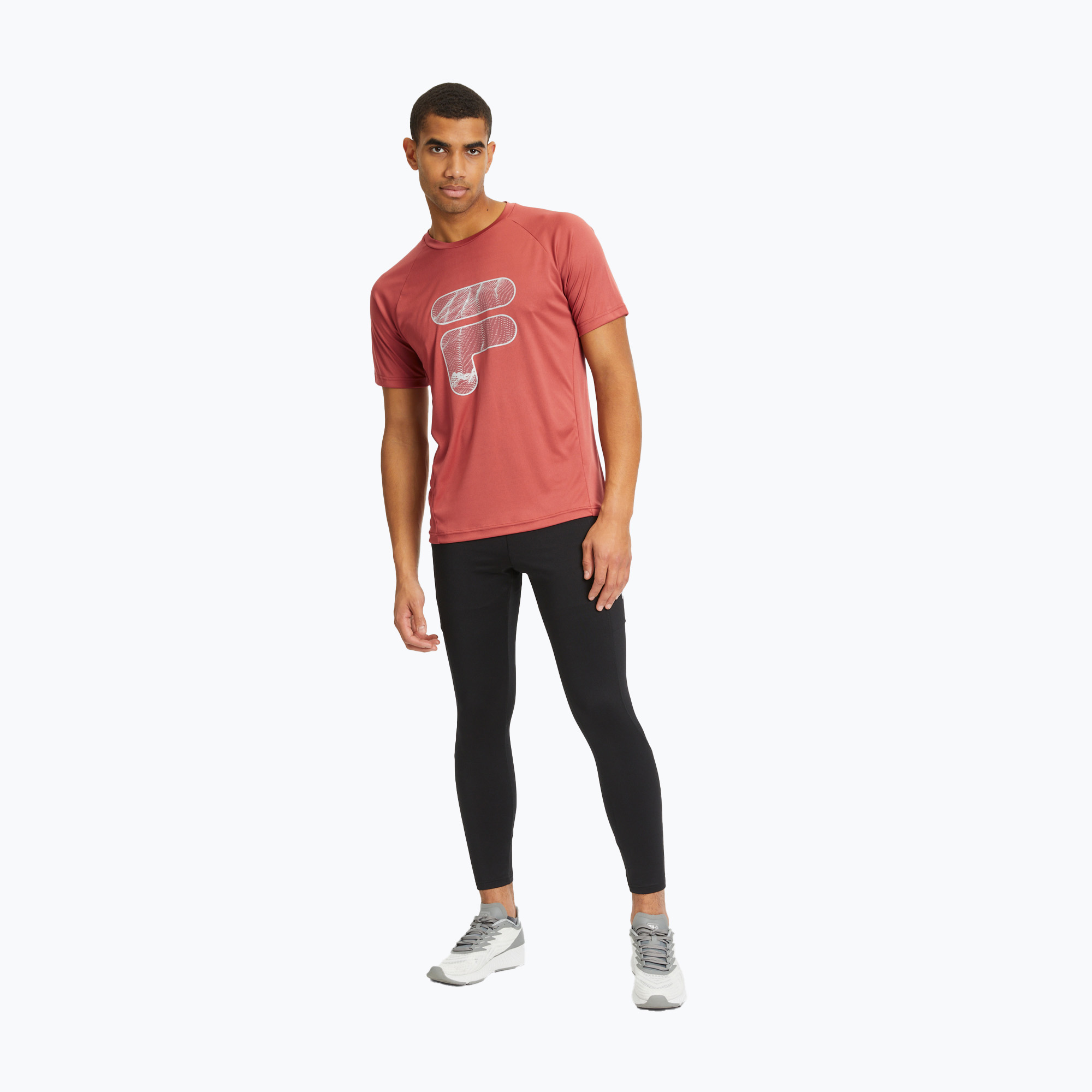 FILA Riverhead pánske tričko marsala (Riverhead FAM0521)