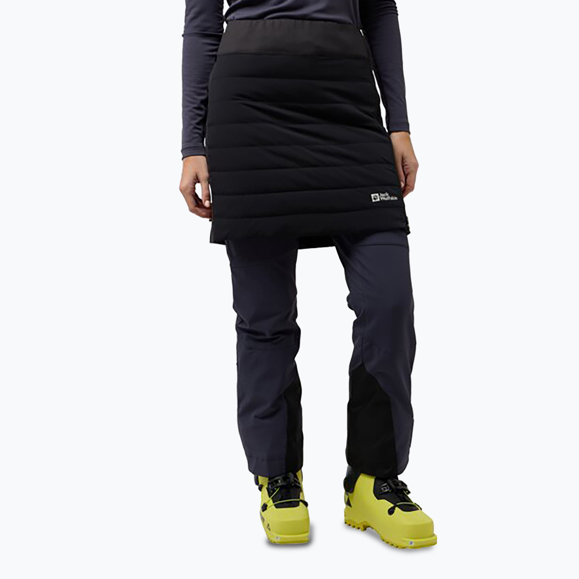 Zimná sukňa Jack Wolfskin Alpspitze Ins čierna (Alpspitze Ins A61776_6000)