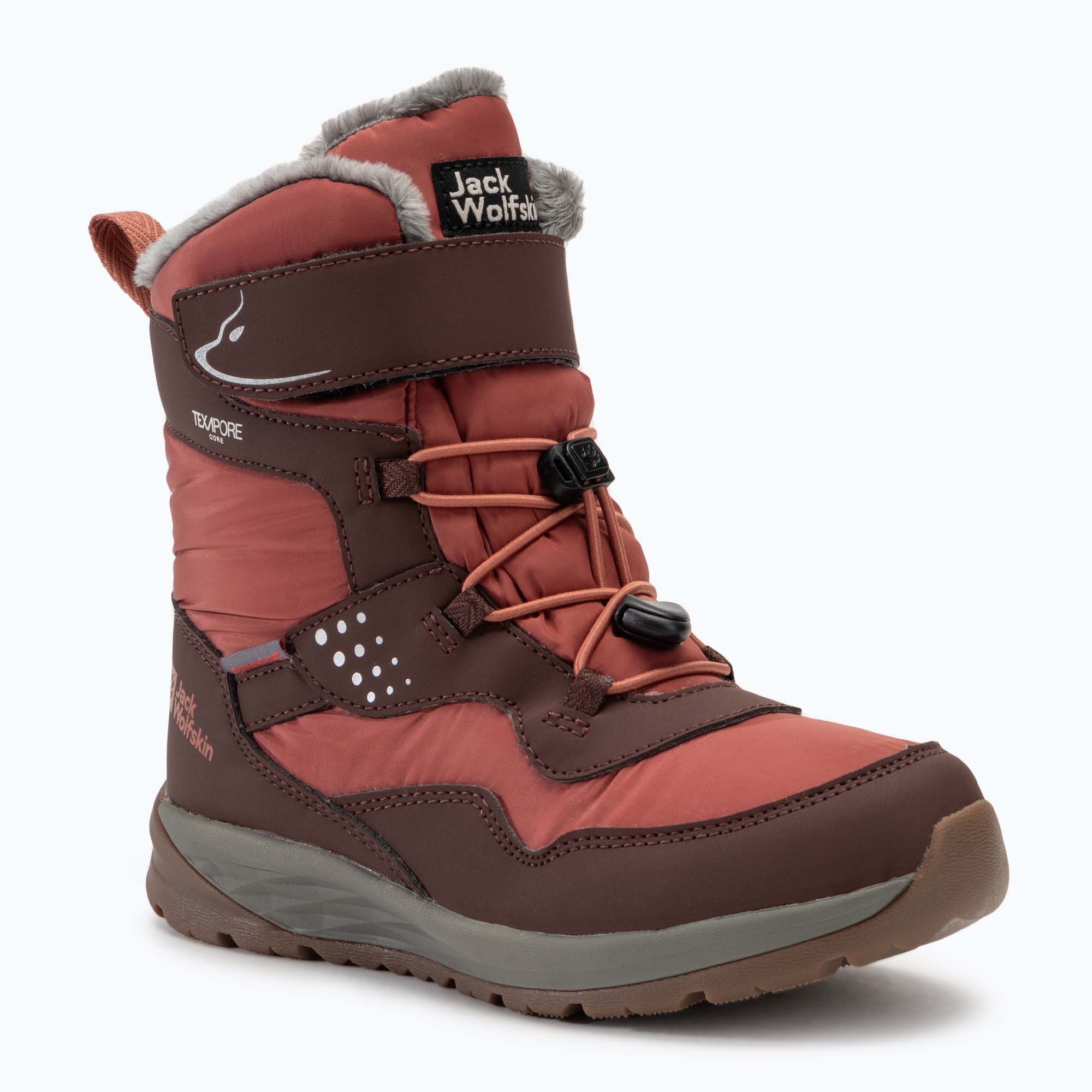 Detské topánky Jack Wolfskin Polar Bear-G Texapore High Vc dark mahogany (Polar Bear-G Texapore High Vc A62143_2699)
