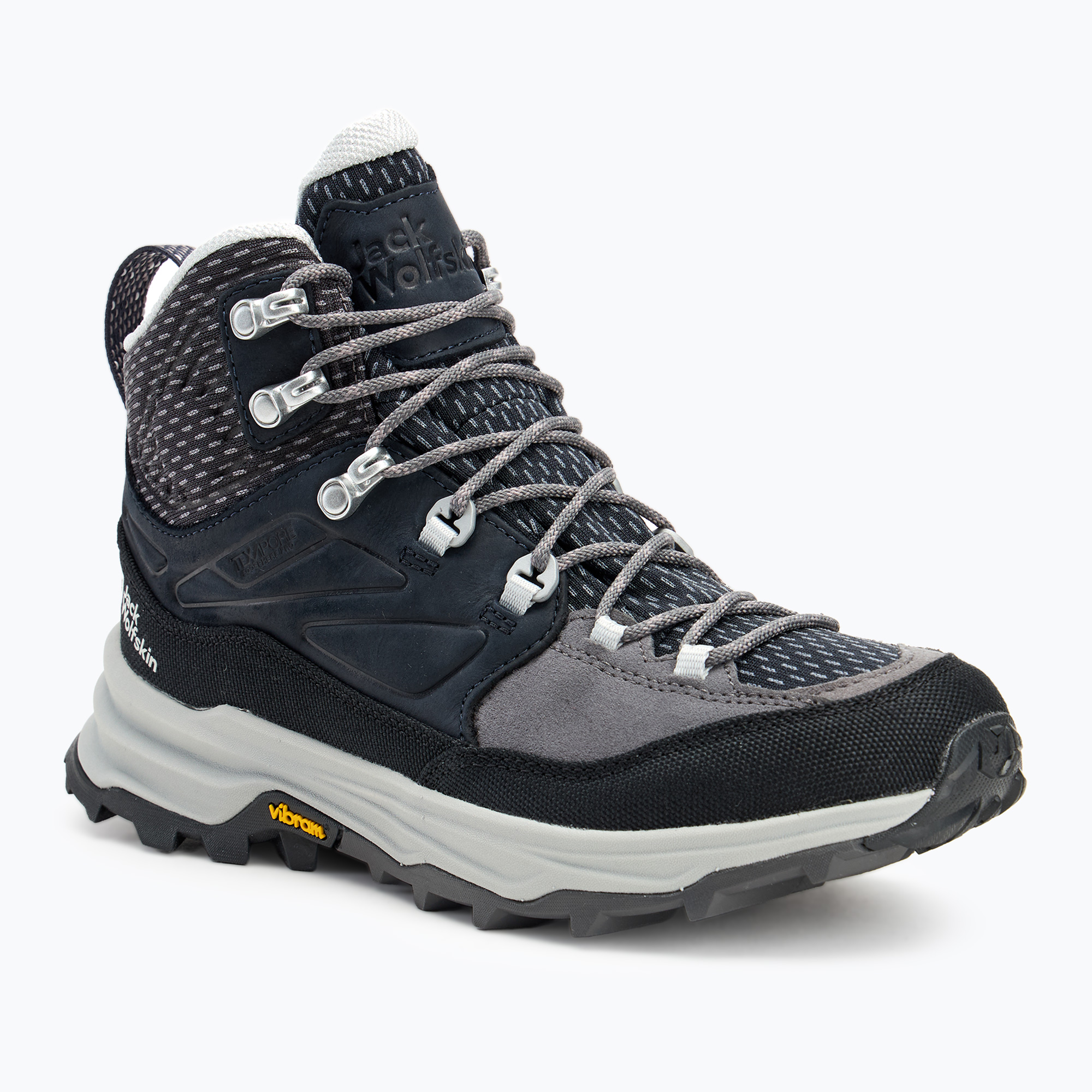 Dámska trekingová obuv Jack Wolfskin Cyrox Texapore Mid graphite (Cyrox Texapore Mid 4064311_1388)