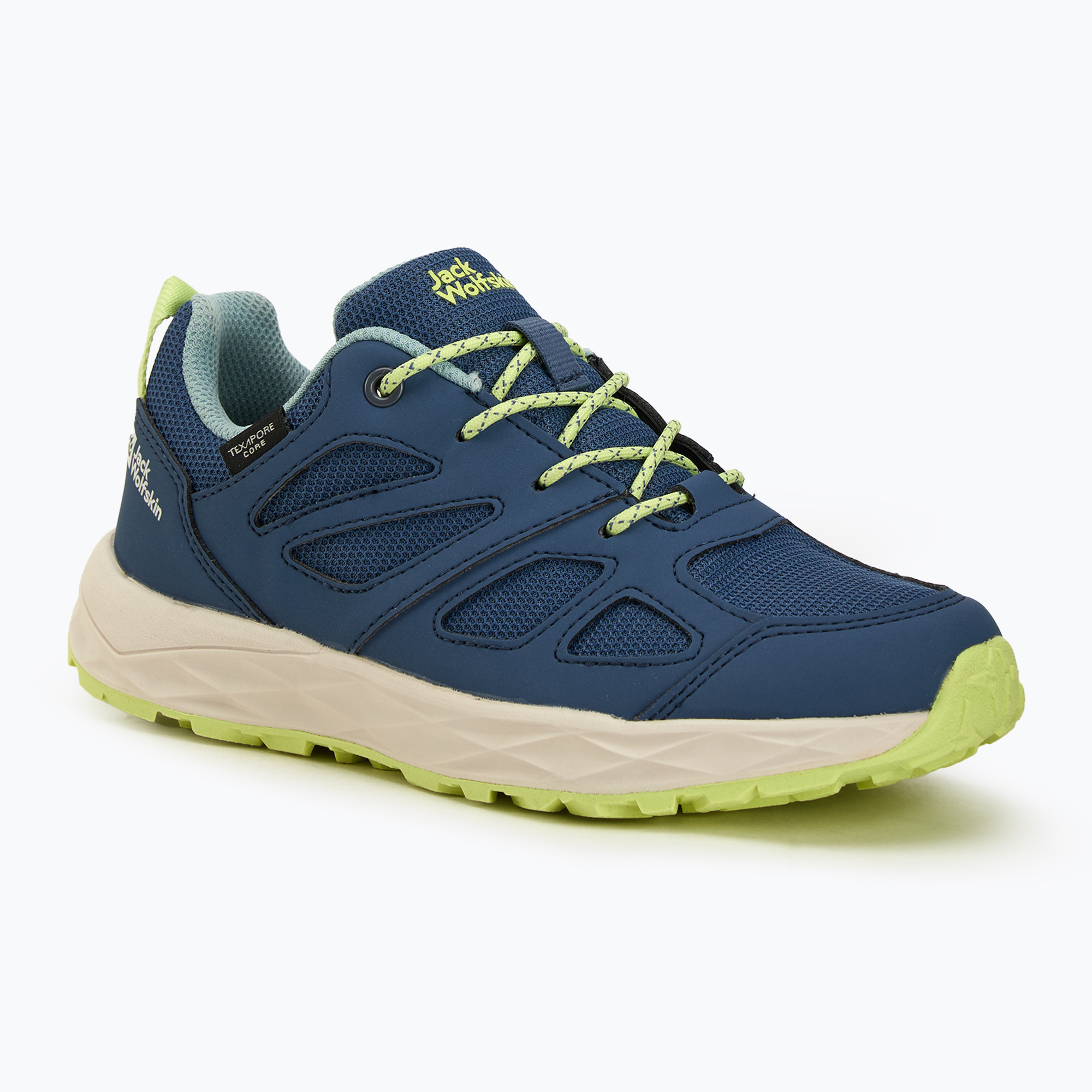 Detské trekingové topánky Jack Wolfskin Woodland 2 Texapore Low evening sky (Woodland 2 Texapore Low 4059811_1292)