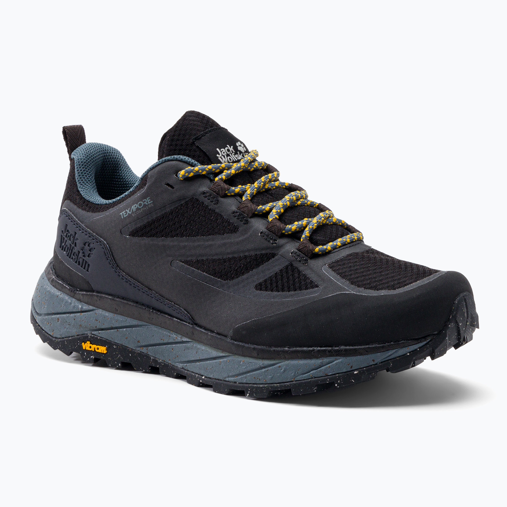 Jack Wolfskin pánske trekové topánky Terraventure Texapore black 4051621_6364