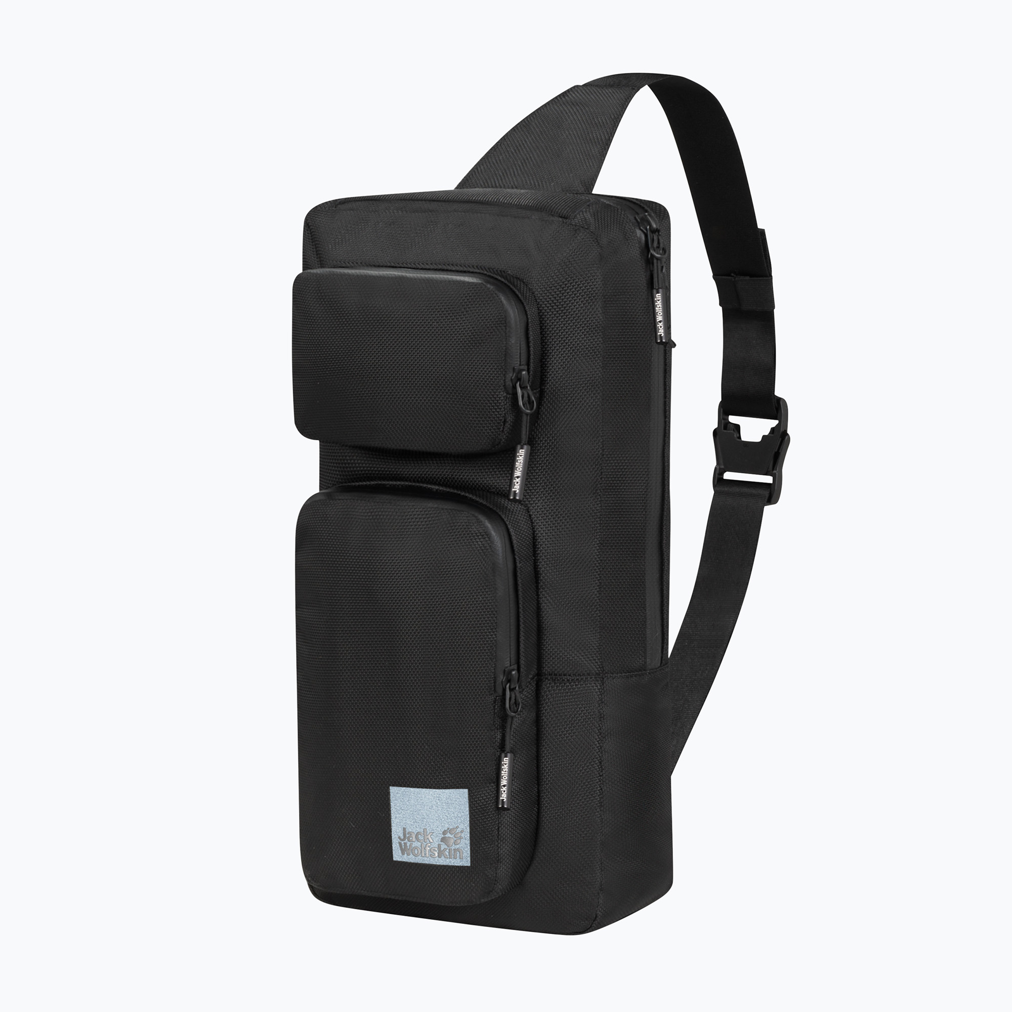 Taška cez rameno Jack Wolfskin Lyon Cross Over 8 l ultra black (Lyon Cross Over 8 2010341)