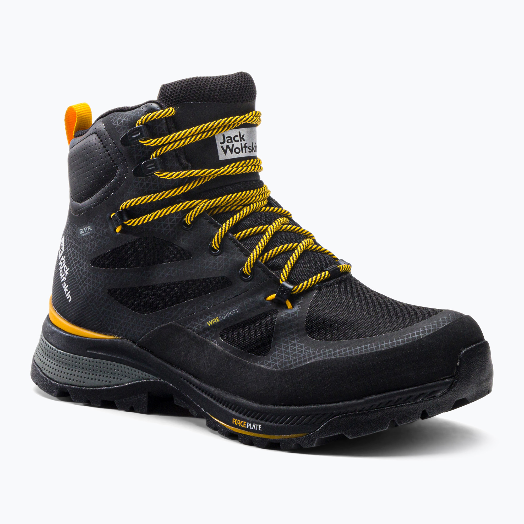 Jack Wolfskin pánske trekové topánky Force Striker Texapore Mid navy blue 4038823 (Force Striker Texapore Mid 4038823)