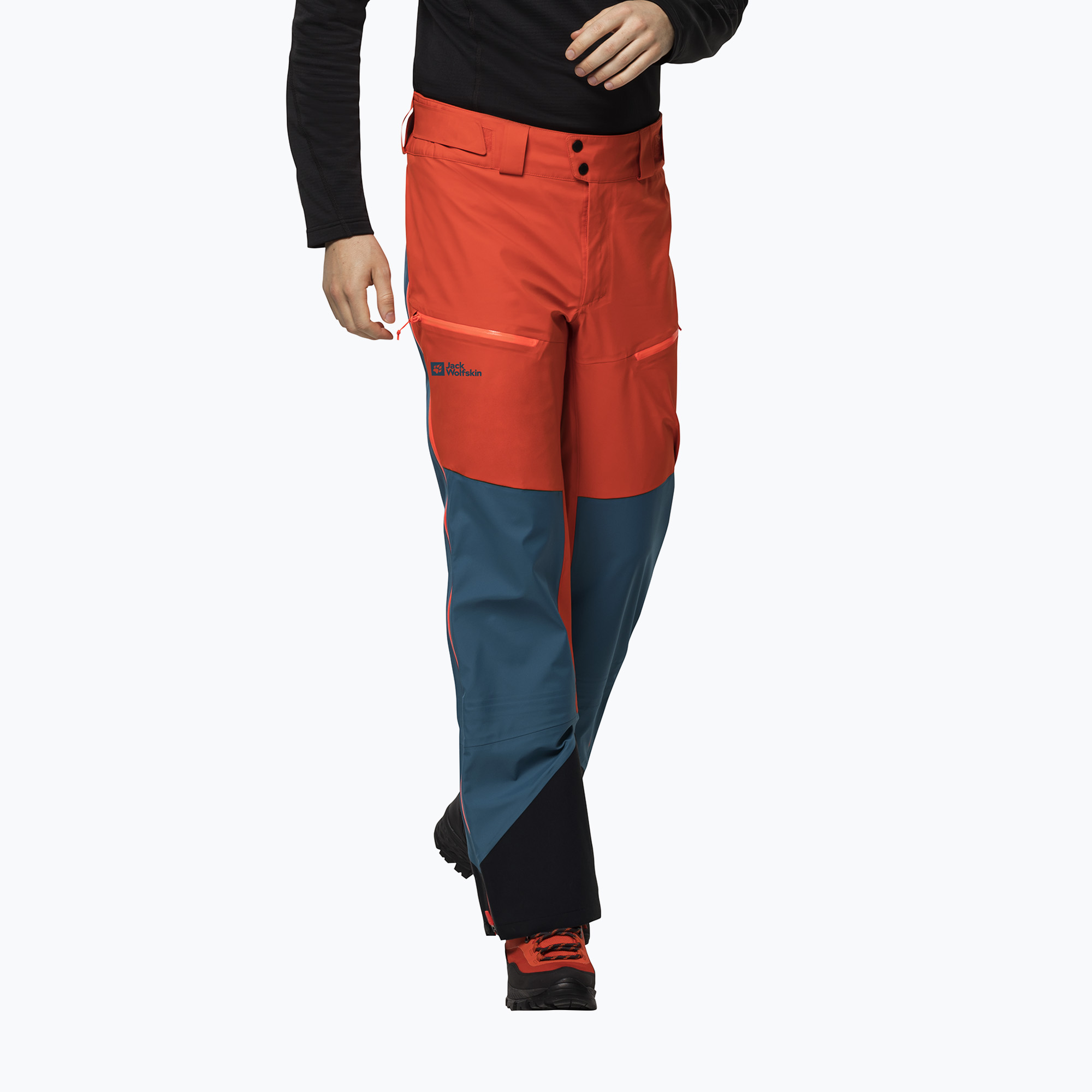 Jack Wolfskin pánske nohavice na zoskok padákom Alpspitze 3L orange 1115191 (Alpspitze 3L 1115191)