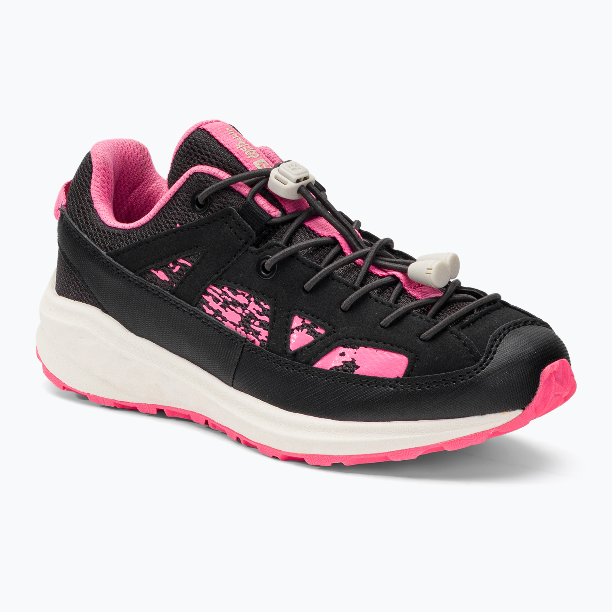 Jack Wolfskin Vili Sneaker Nízke detské turistické topánky black 4056841 (Vili Sneaker Low 4056841)