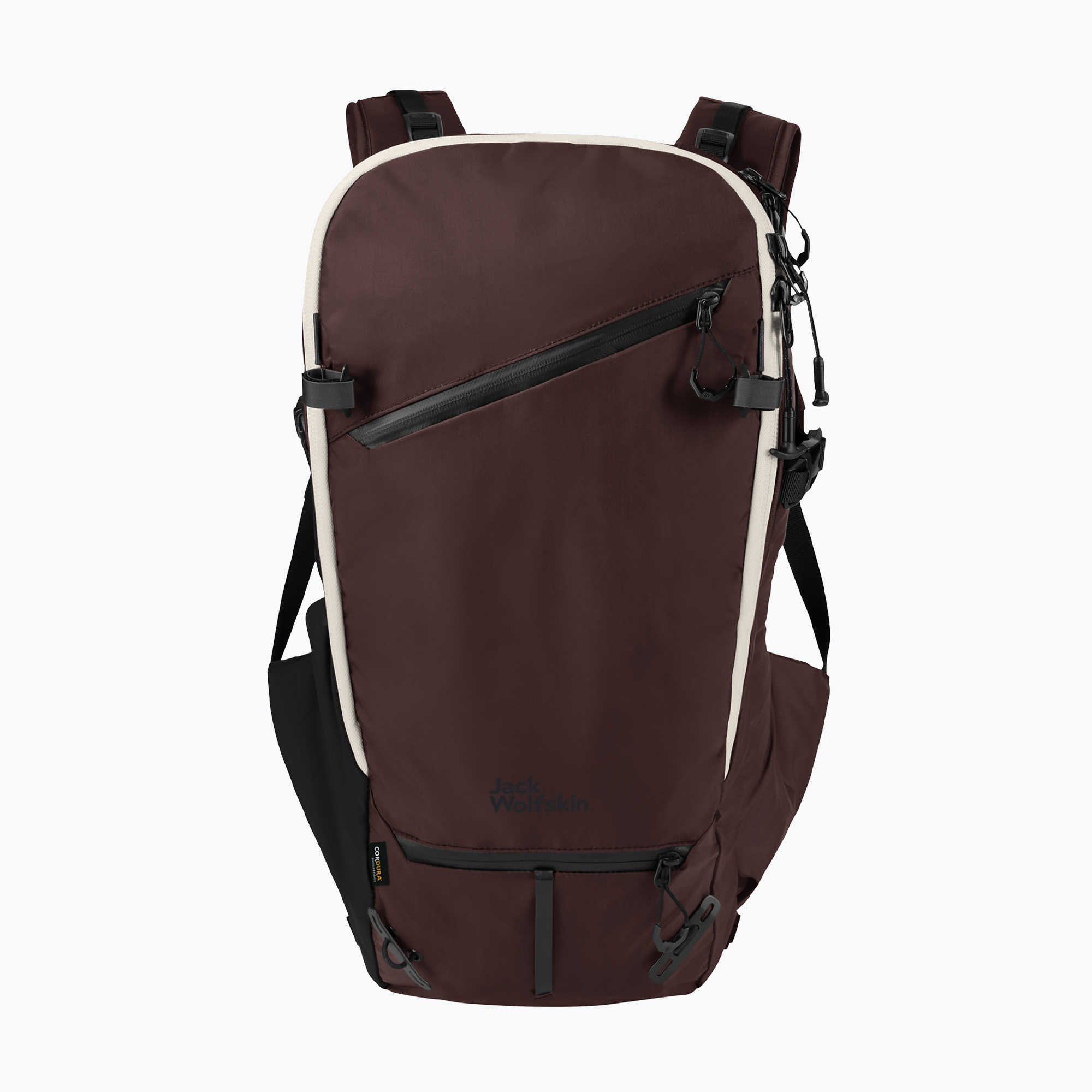 Jack Wolfskin Alpspitze 25 l lyžiarsky batoh dark maroon