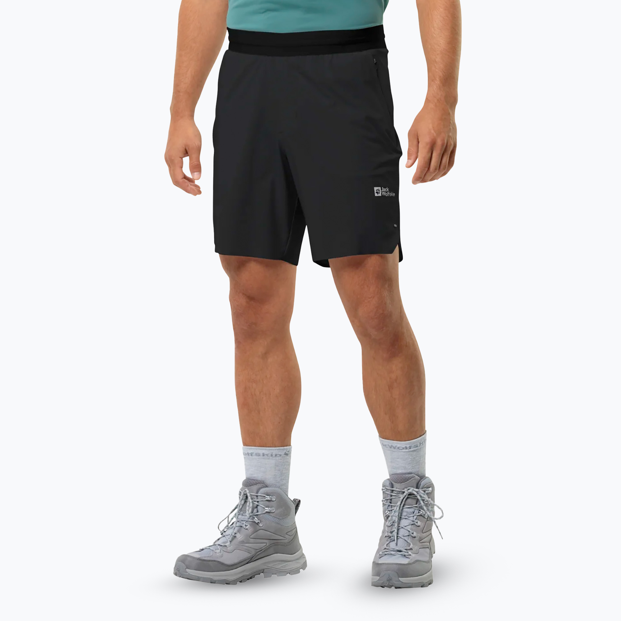 Šortky Jack Wolfskin Prelight Chill black