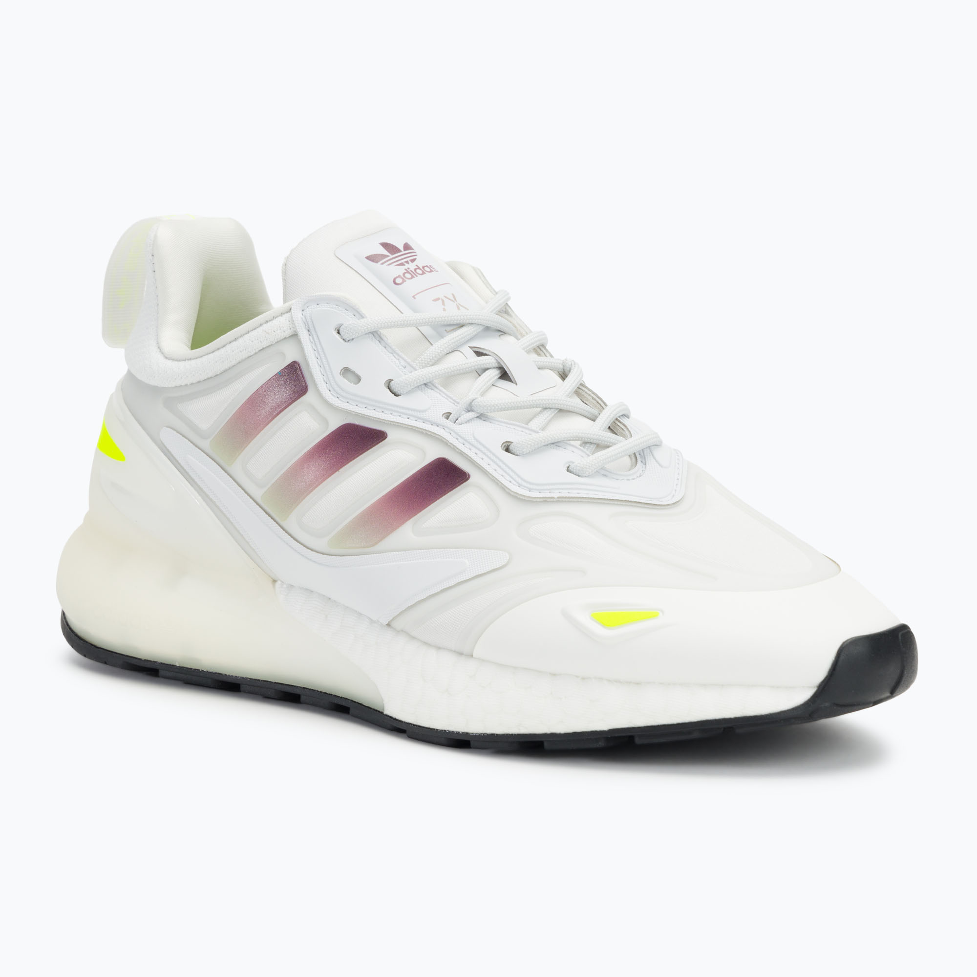 Detská obuv adidas ZX 2K Boost 2.0 crystal white/solar yellow/off white (ZX 2K Boost 2.0 GY0782)