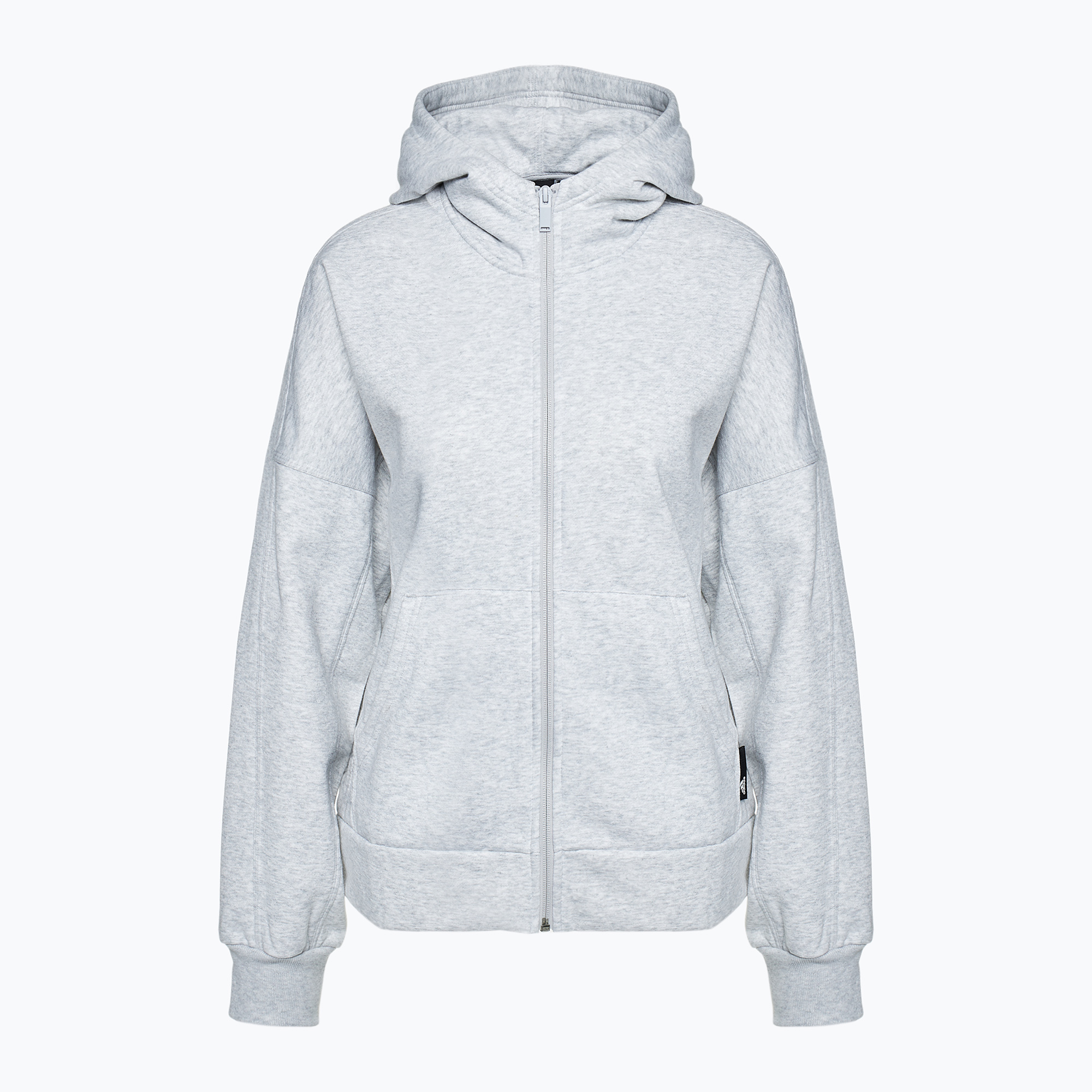 Dámska mikina adidas Studio Lounge Fleece Full Zip svetlo šedá