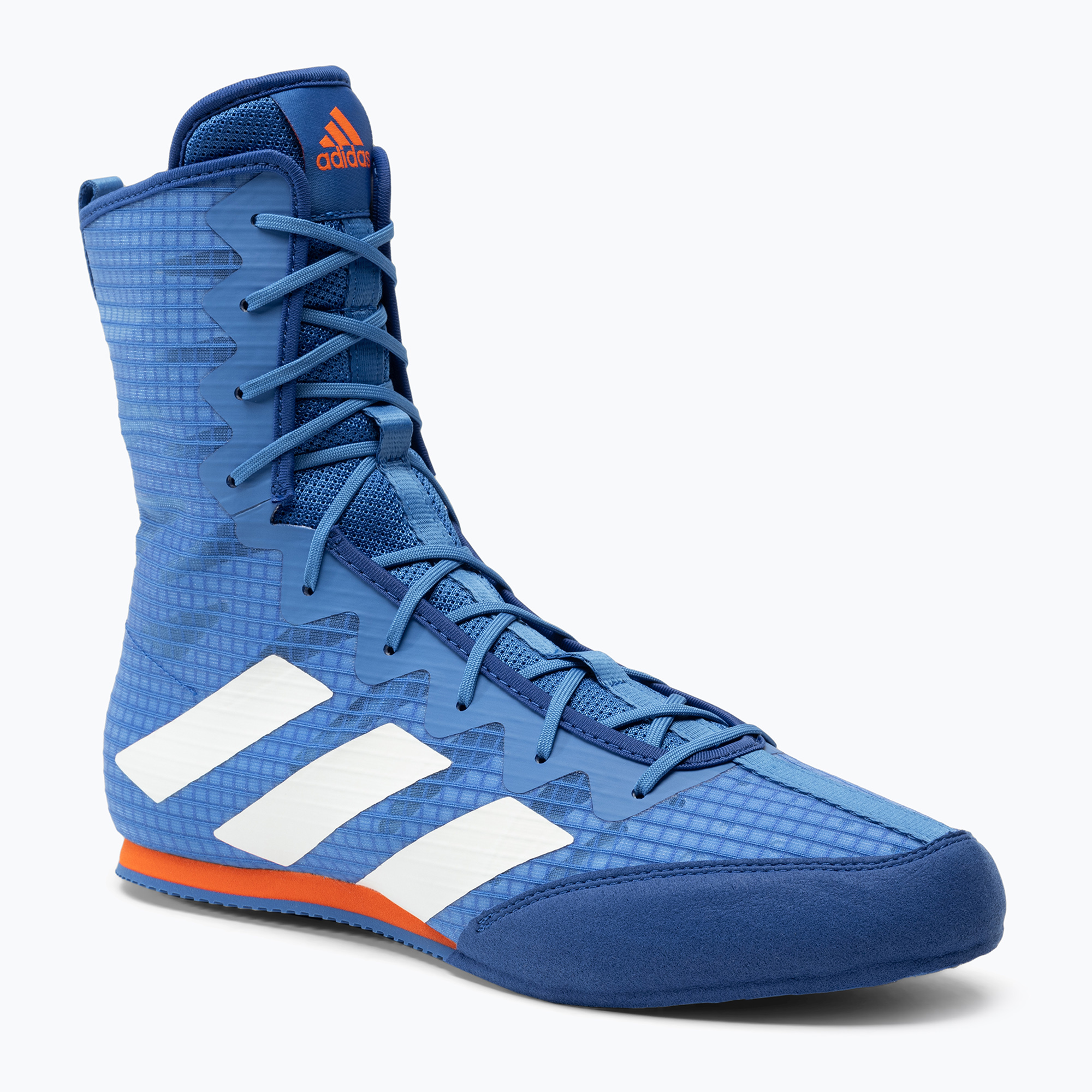Pánska boxerská obuv adidas Box Hog 4 modrá GW142
