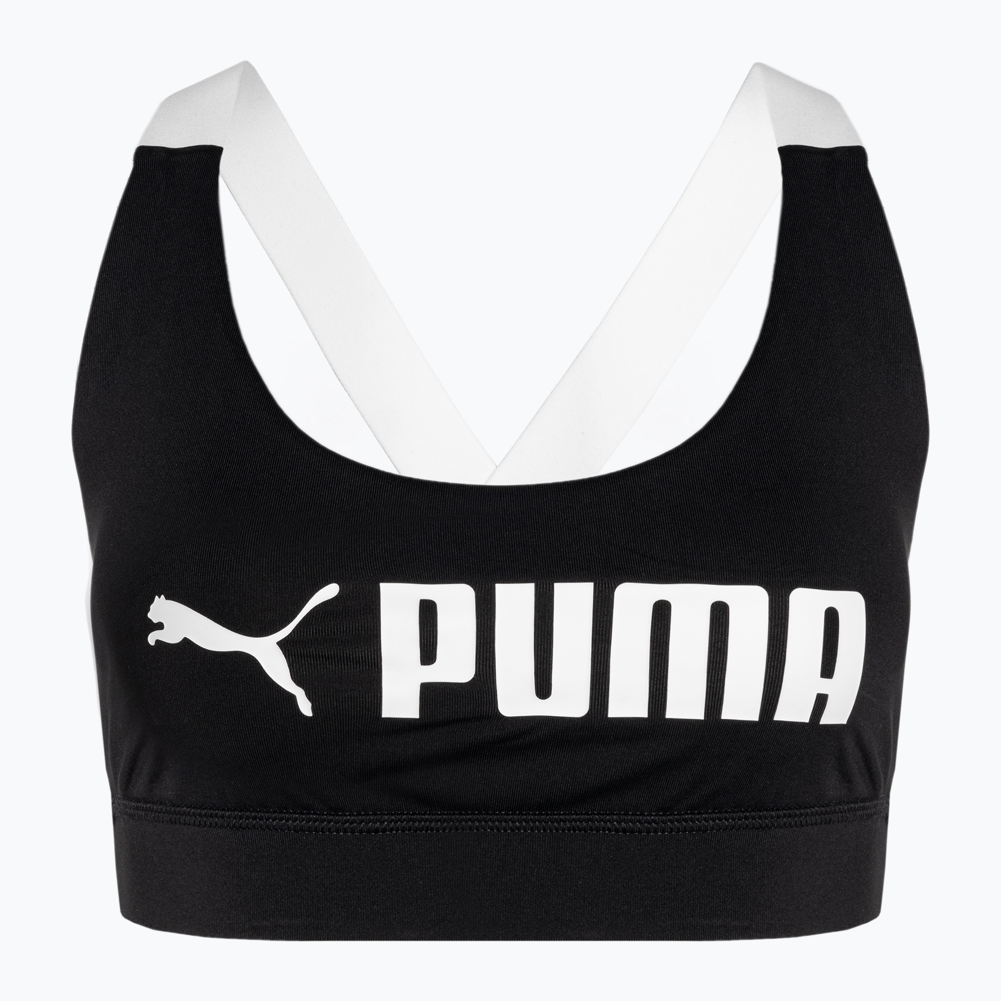 PUMA Mid Impact fitness podprsenka Puma Fit puma black (Mid Impact Puma Fit 522192 01)