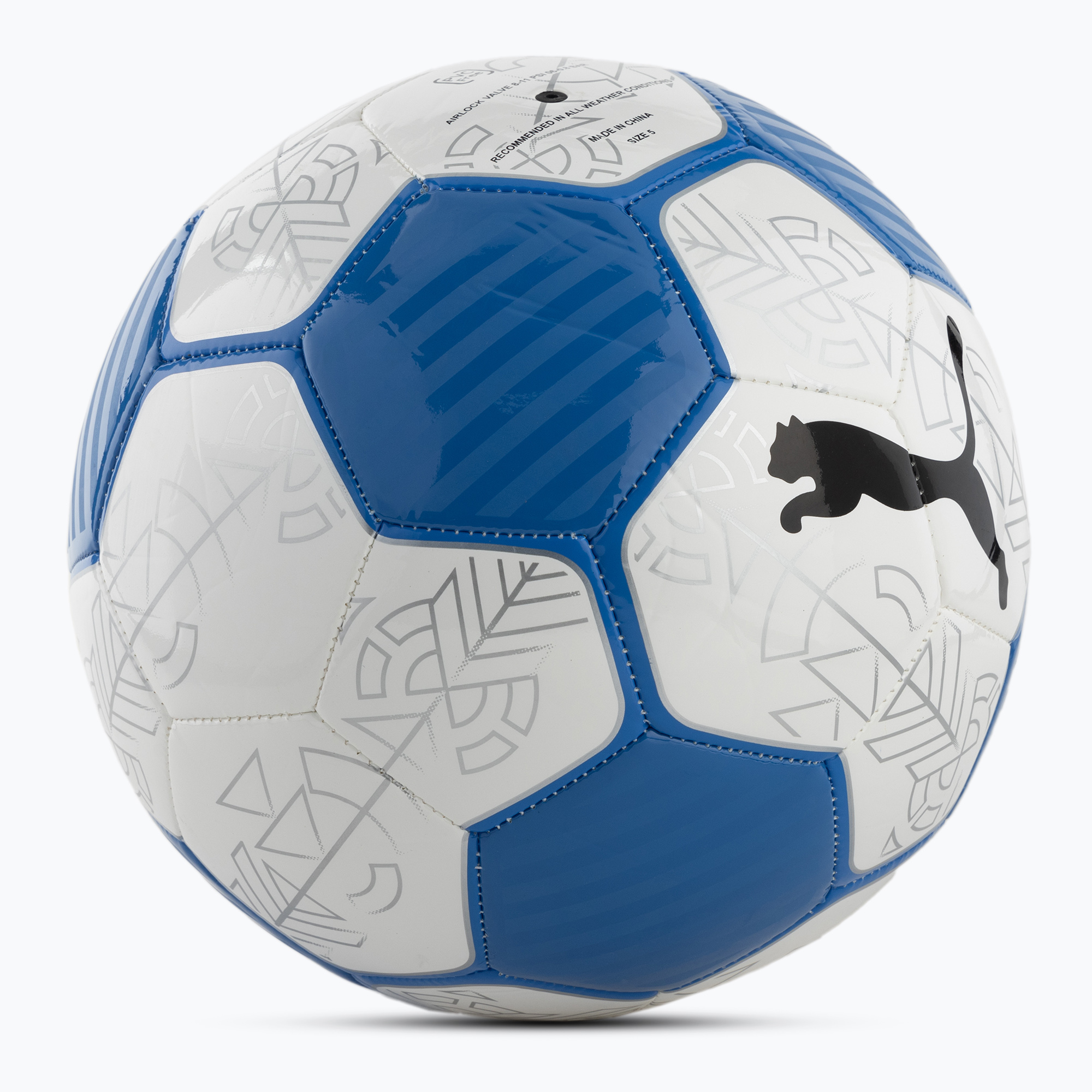 Futbalová lopta PUMA Prestige puma white/puma team royal/puma black veľ. 3 (Prestige 083992 03)