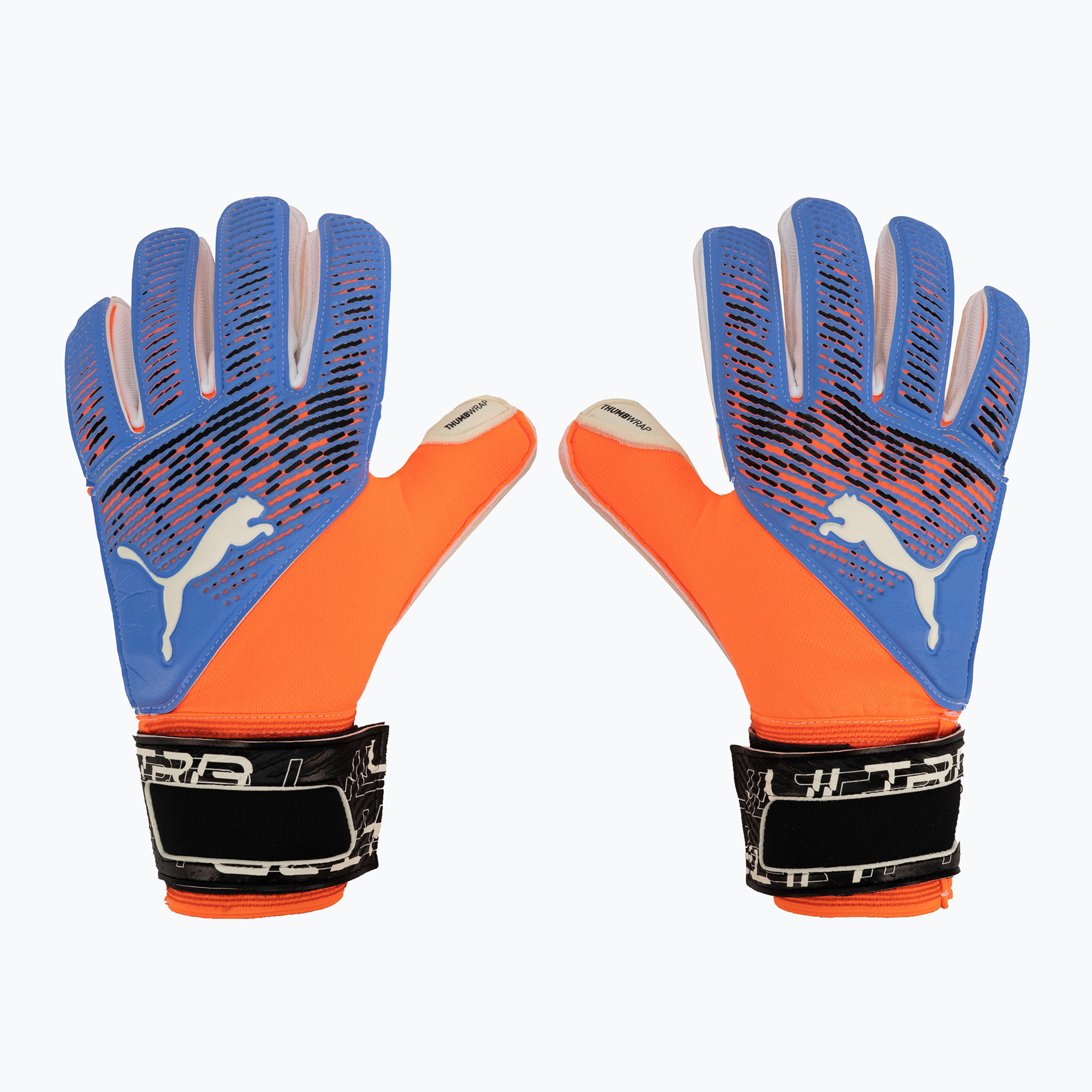 Brankárske rukavice PUMA Ultra Grip 2 RC ultra orange/blue glimmer (Ultra Grip 2 RC 041814 05)