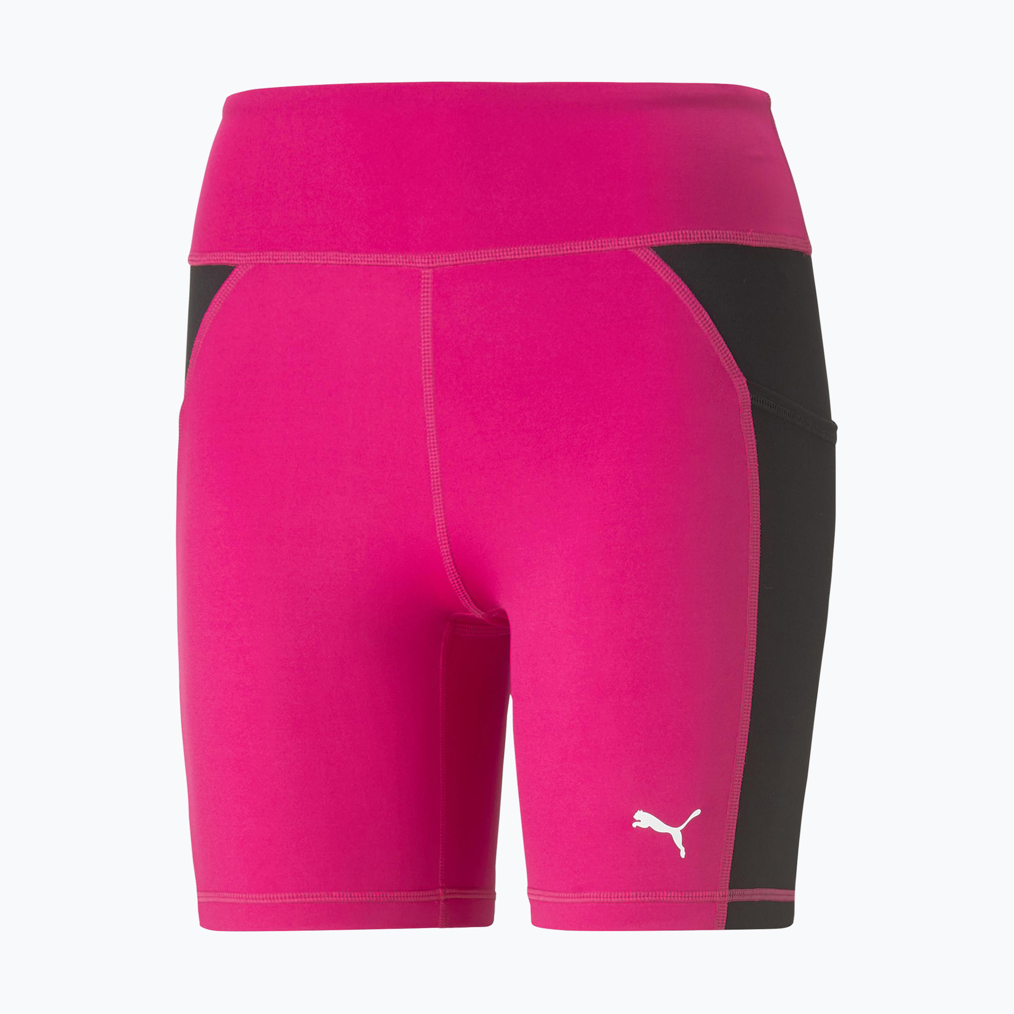 PUMA Fit 5" tréningové legíny krátke čierno-ružové 523078 64 (Fit 5" Short 523078 64)