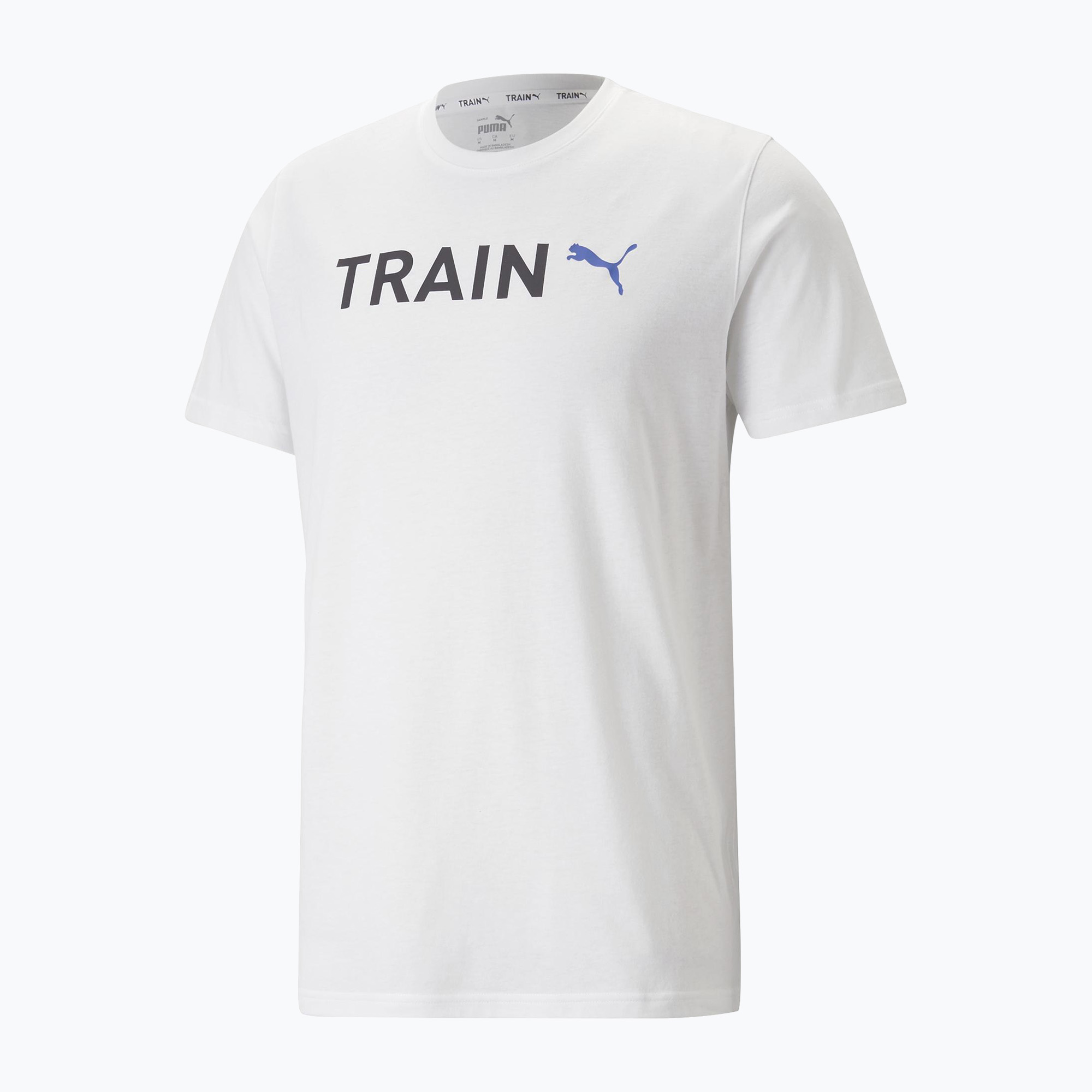 Pánske tričko PUMA Graphic Training T-shirt white 523414 02 (Graphic Tee Training 523414 02)