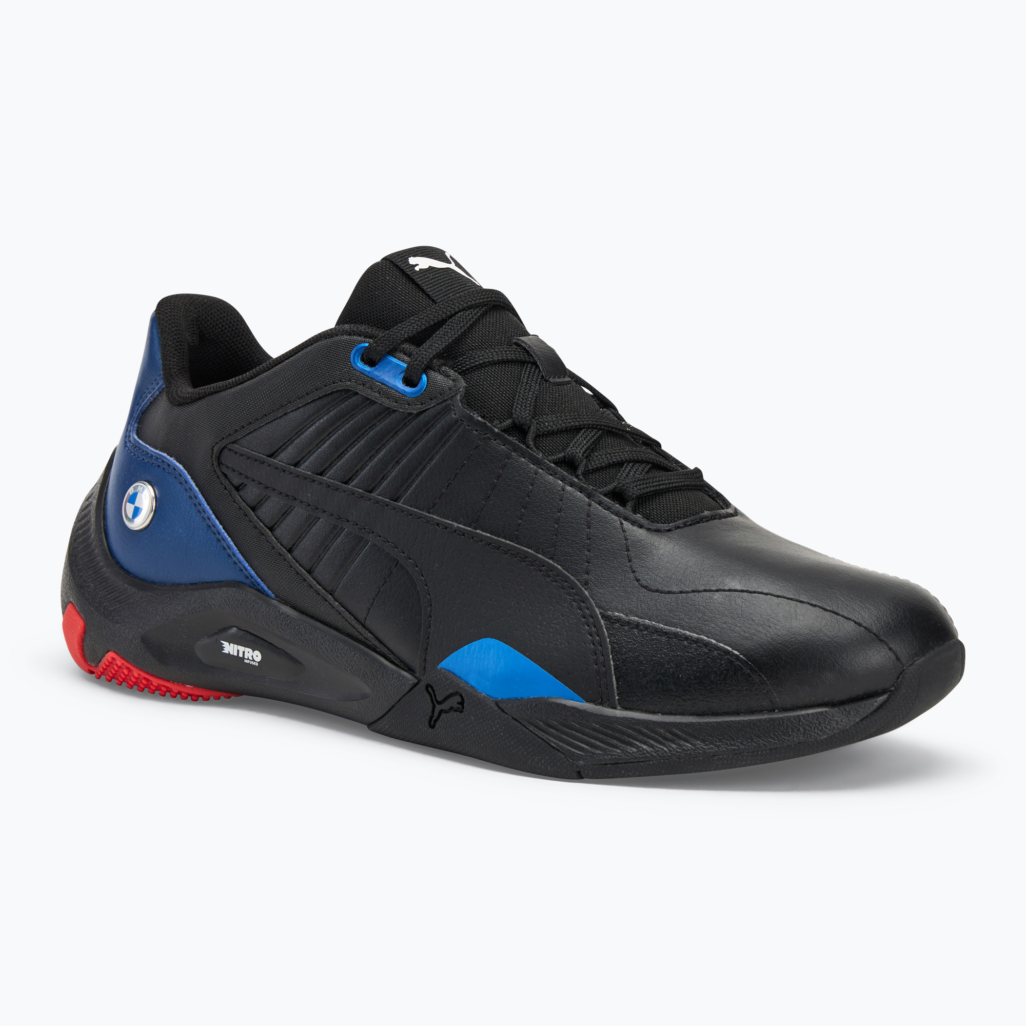 Pánske topánky PUMA BMW MMS Kart Cat Nitro puma black/pre blue/pop red (BMW MMS Kart Cat Nitro 307487 03)