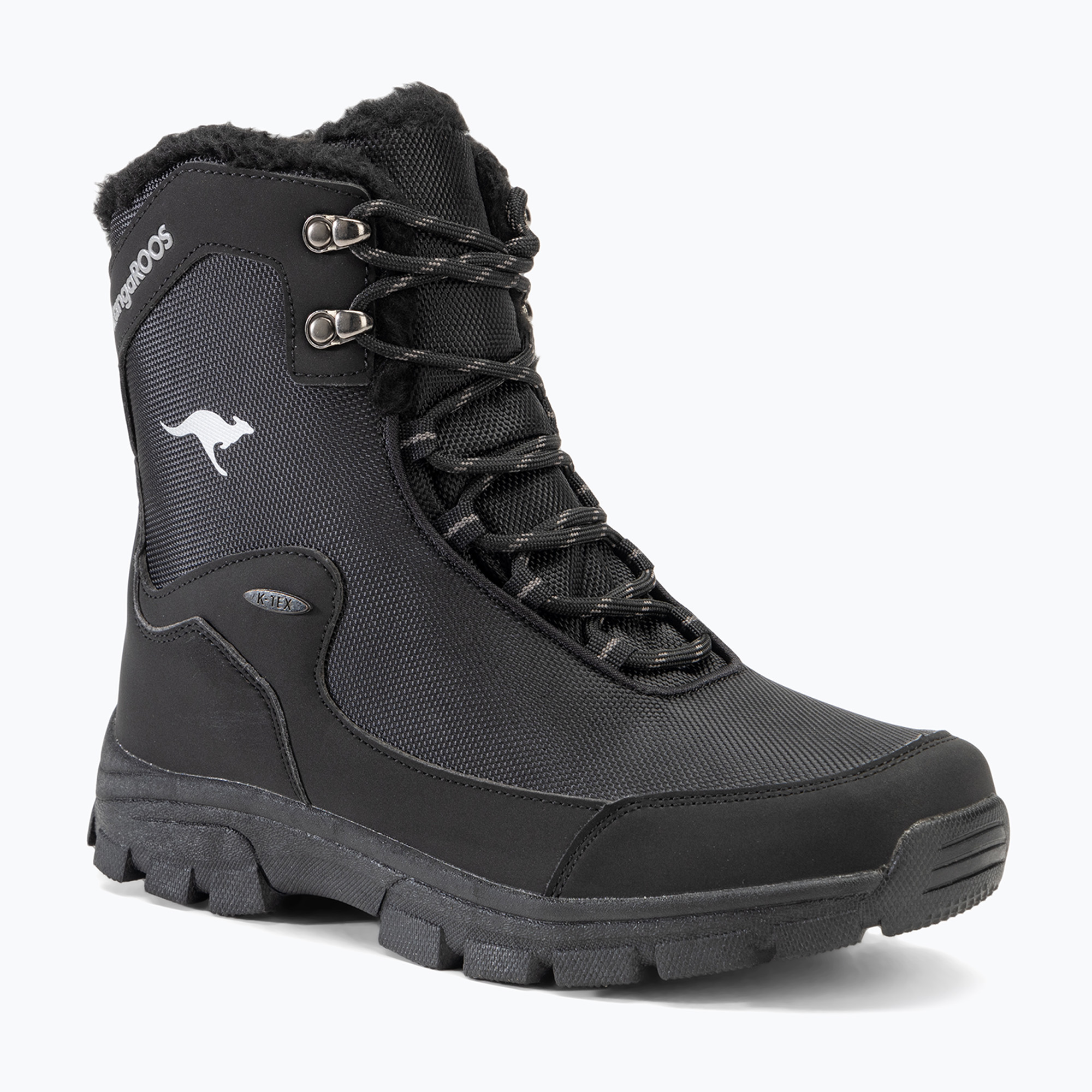 Pánske snehule KangaROOS K-Simoo Oak KTX jet black (K-Simoo Oak KTX 79293-000-5001)