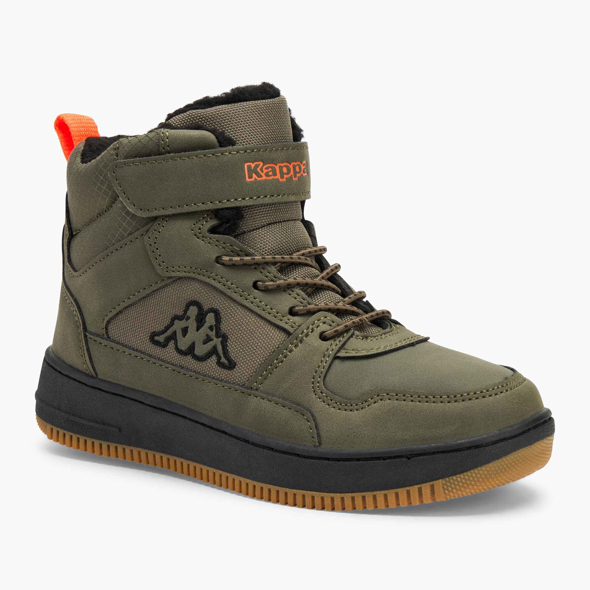 Detské topánky Kappa Shab Fur army/black