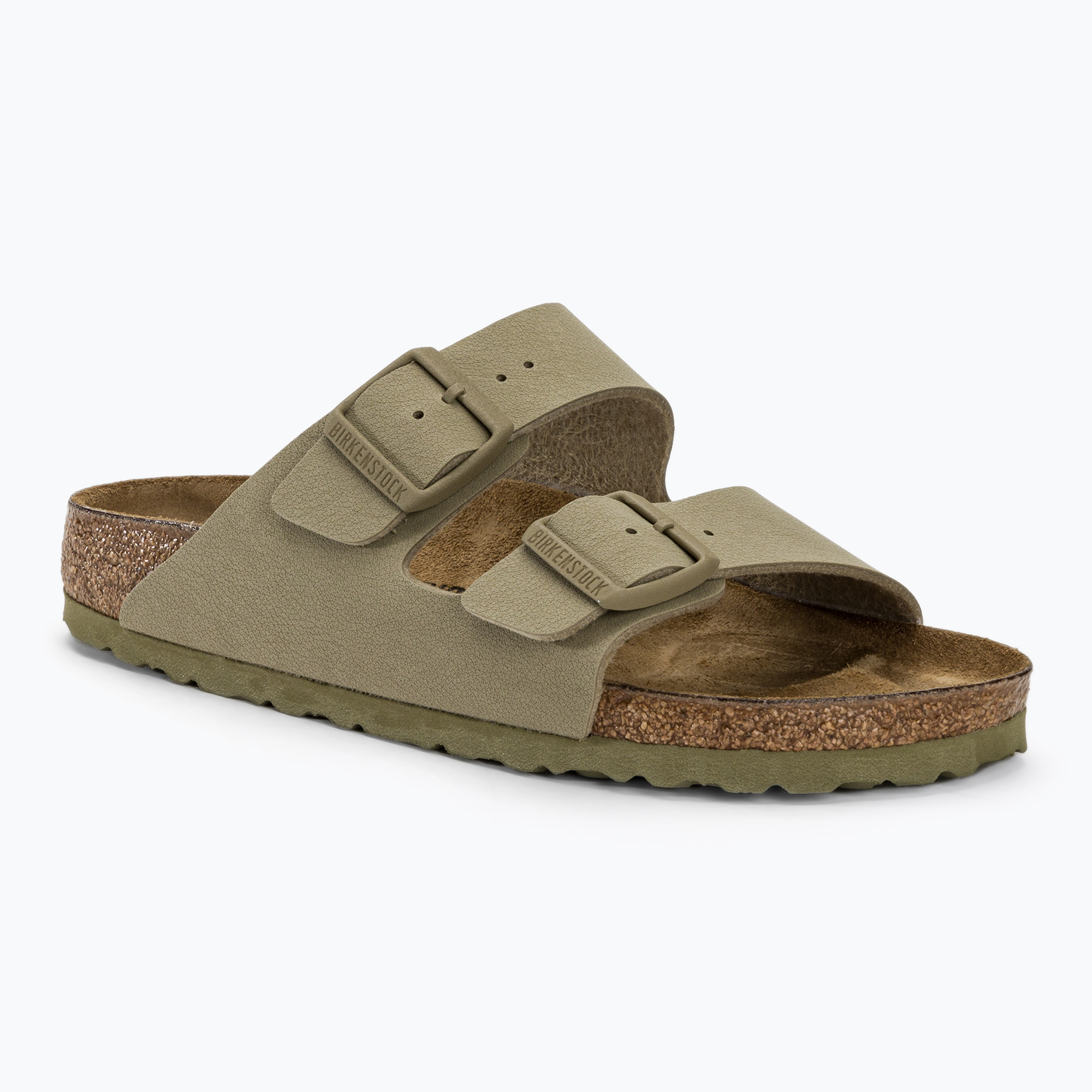 BIRKENSTOCK Arizona BF Narrow faded khaki žabky (Arizona BF Narrow 1027697)