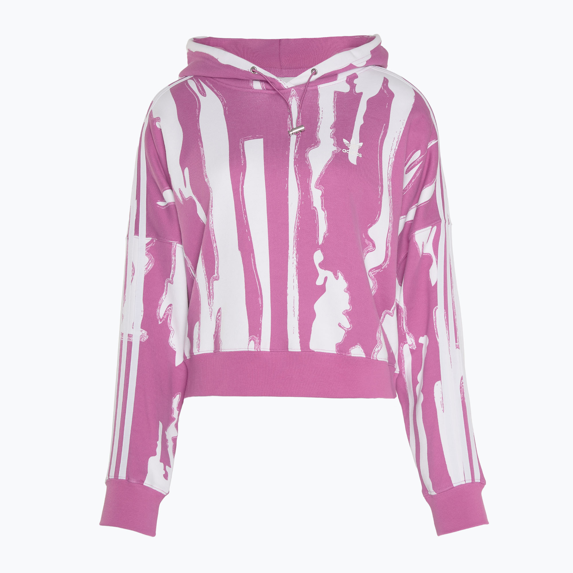 Dámska mikina adidas Thebe Magugu semi pulse lilac/white (Thebe Magugu HK5196)