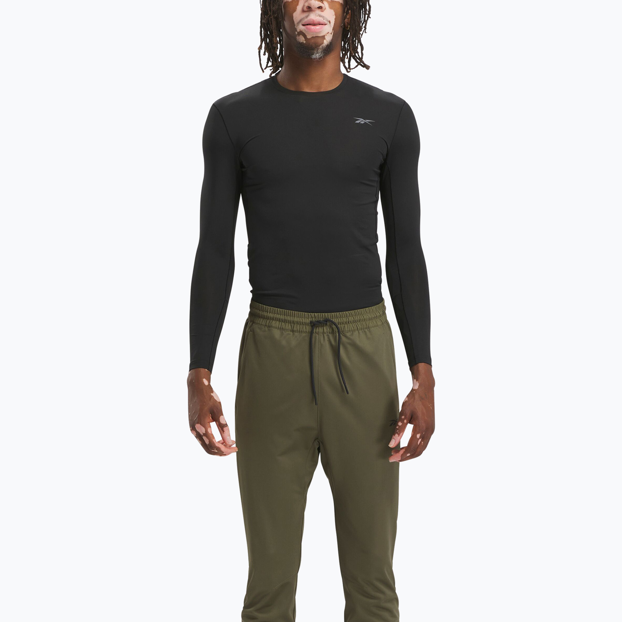 Pánske tričko Reebok Compression longsleeve black (Compression 100070385)