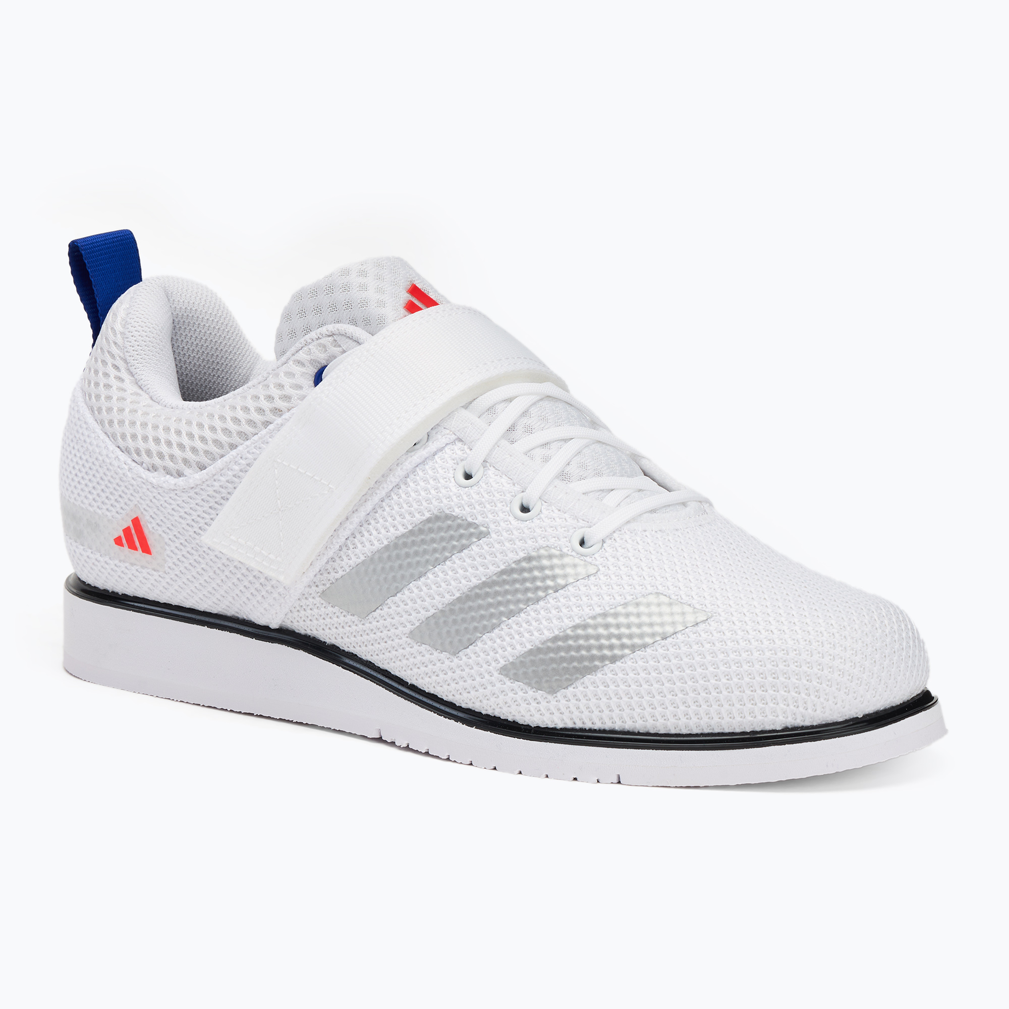 Pánske vzpieračské topánky adidas Powerlift 5 cloud white/ core black/ grey two (Powerlift 5 ID2474)