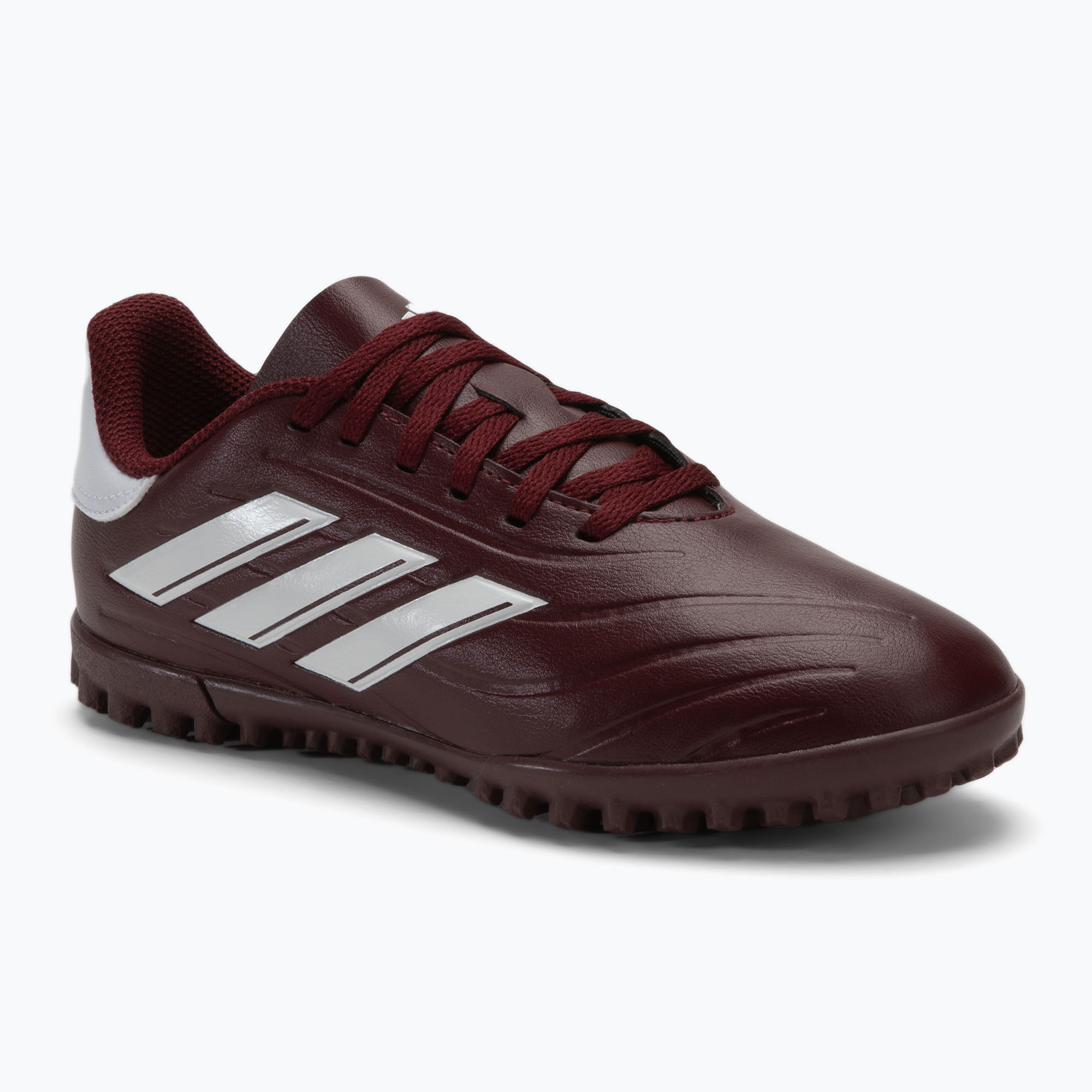 Detské kopačky adidas Copa Pure II Club TF shadow red/footwear white/team solar yellow (Copa Pure II Club IE7530)