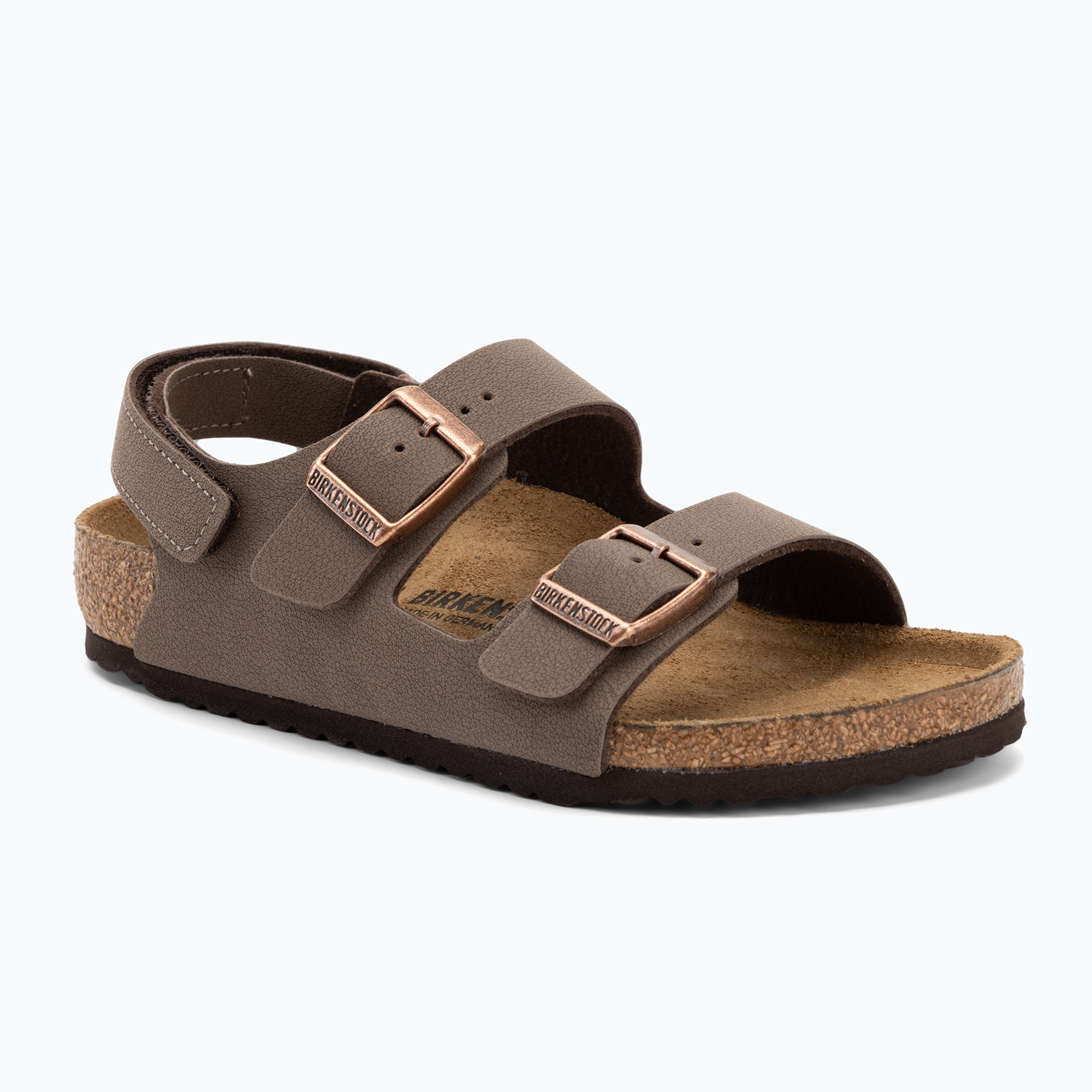 Detské sandále BIRKENSTOCK Milano AS Kids BFBC Regular mocca (Milano AS Kids BFBC Regular 1029375)