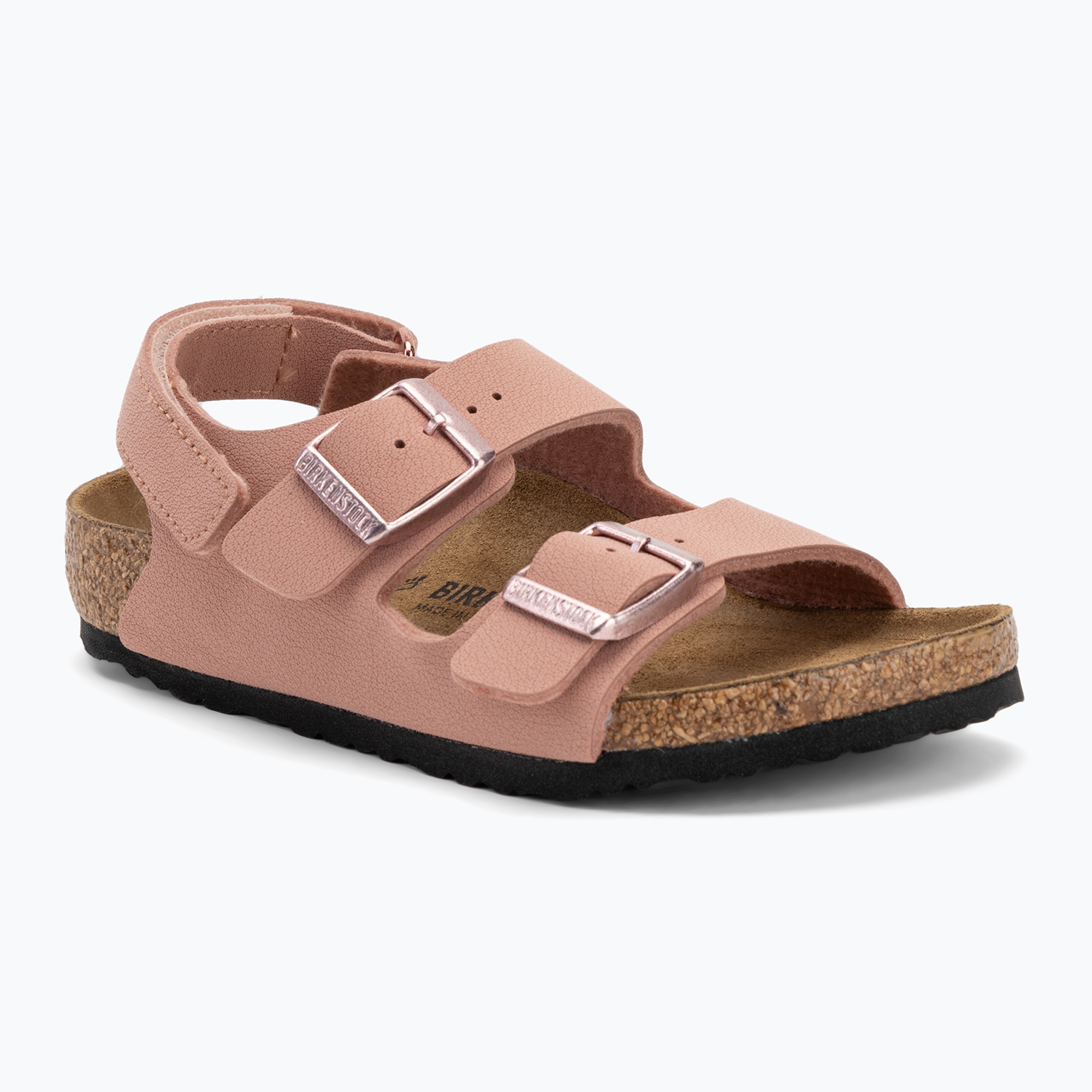 Detské sandále BIRKENSTOCK Milano AS Kids BFBC Regular pink clay (Milano AS Kids BFBC Regular 1029487)