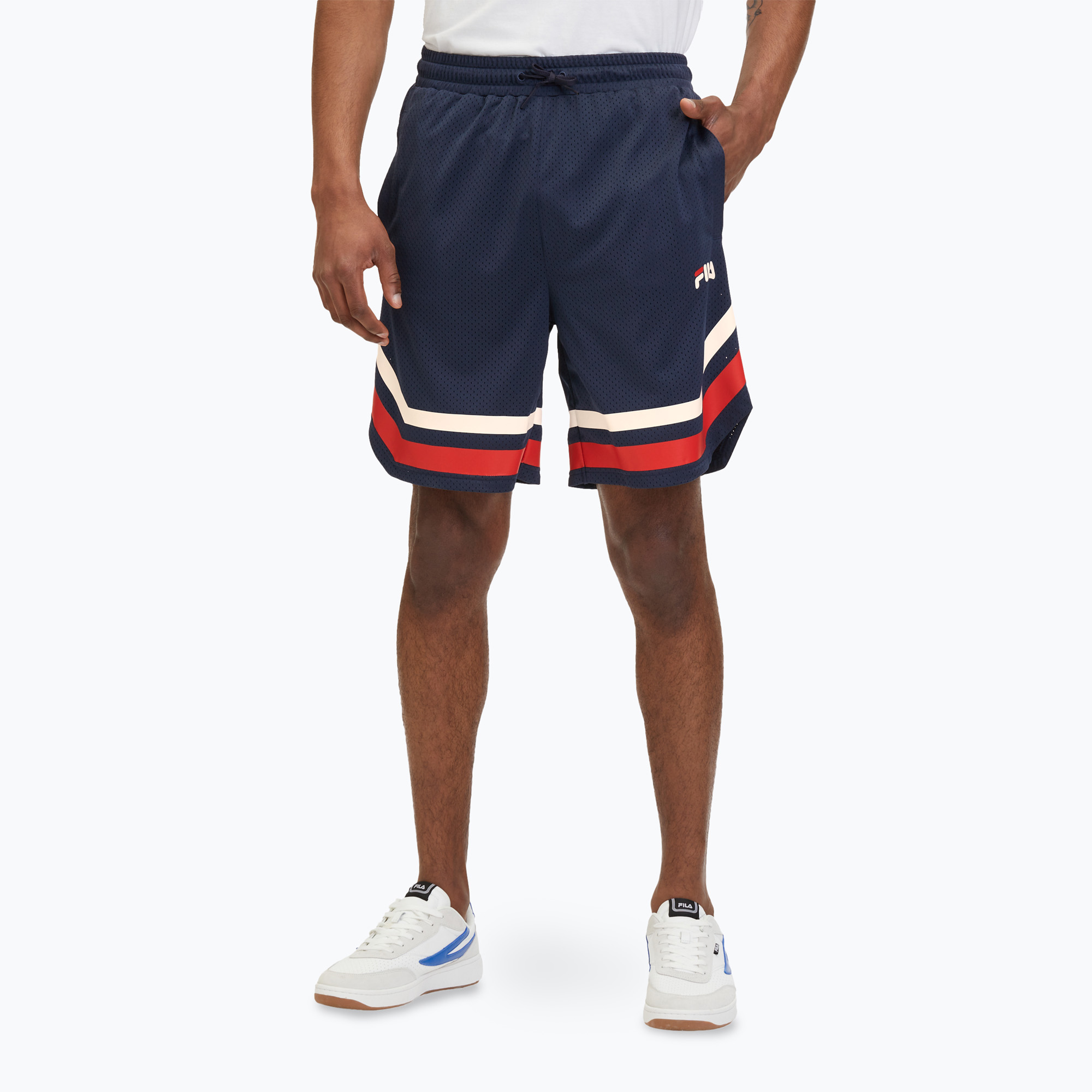 Pánske šortky FILA Lashio Baseball black iris (Lashio Baseball FAM0651)
