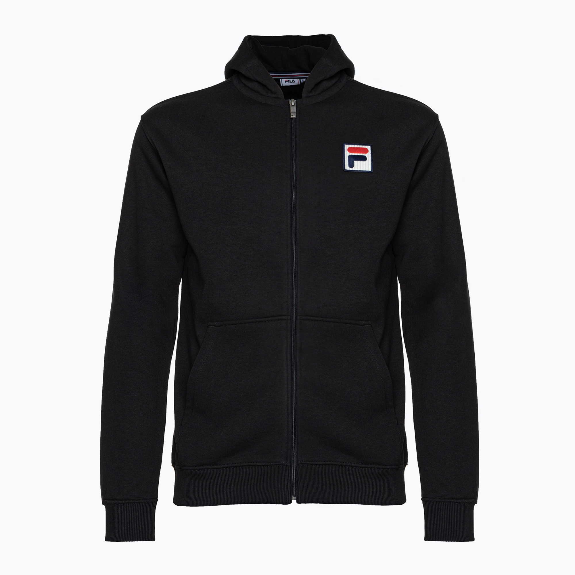 Mikina FILA Bergede Loose Fit Zip Hoody black (Bergede Loose Fit Zip Hoody FAU0211)
