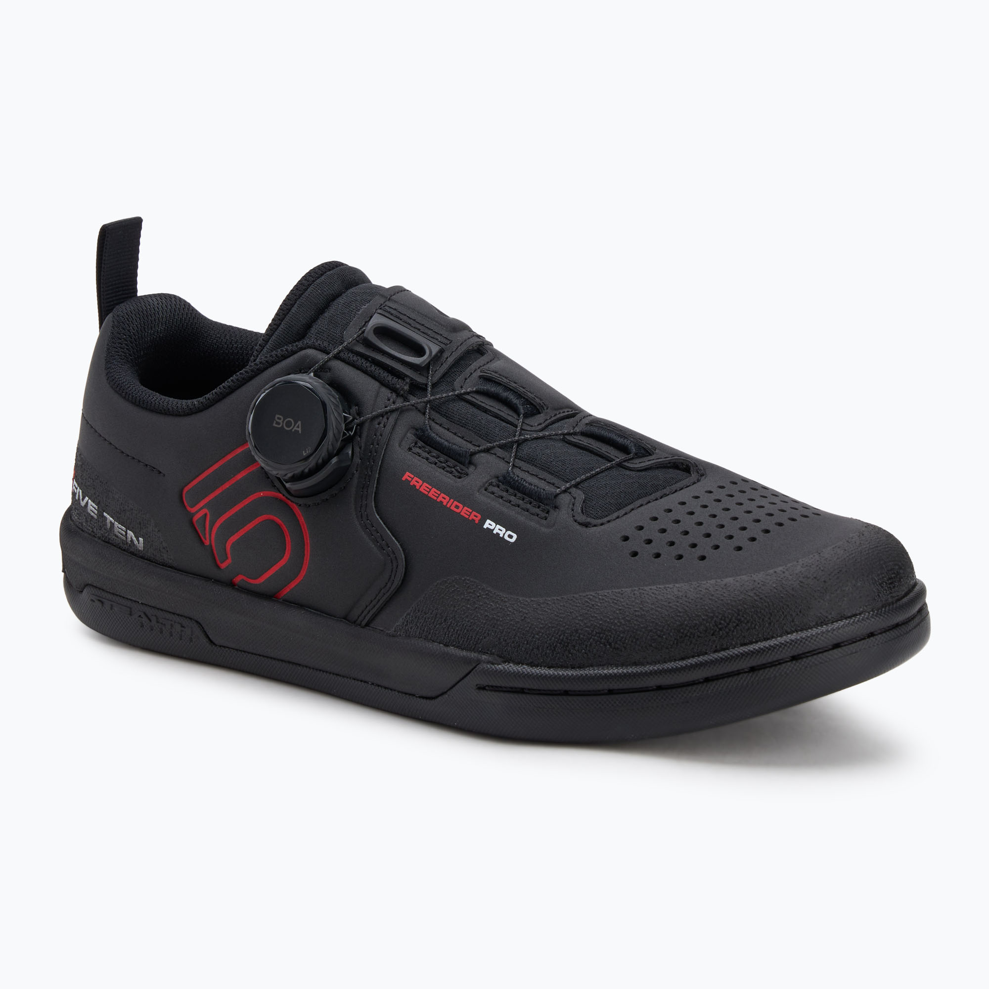 Pánska cyklistická obuv adidas FIVE TEN Freerider Pro Boa core black/red/cloud white (Freerider Pro Boa IH3050)