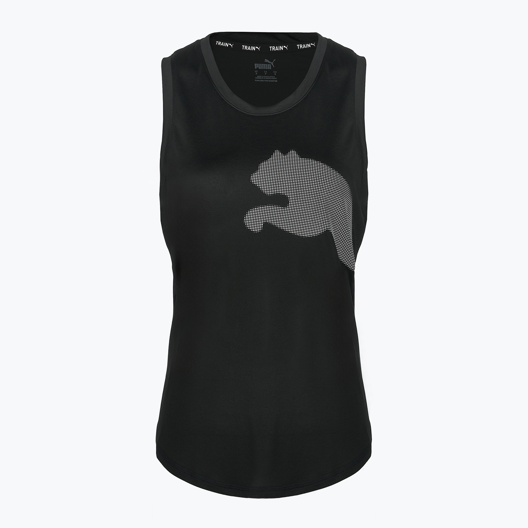 Dámske tielko PUMA Train All Day Big Cat Tank puma black/white cat (Train All Day Big Cat Tank 523803 51)