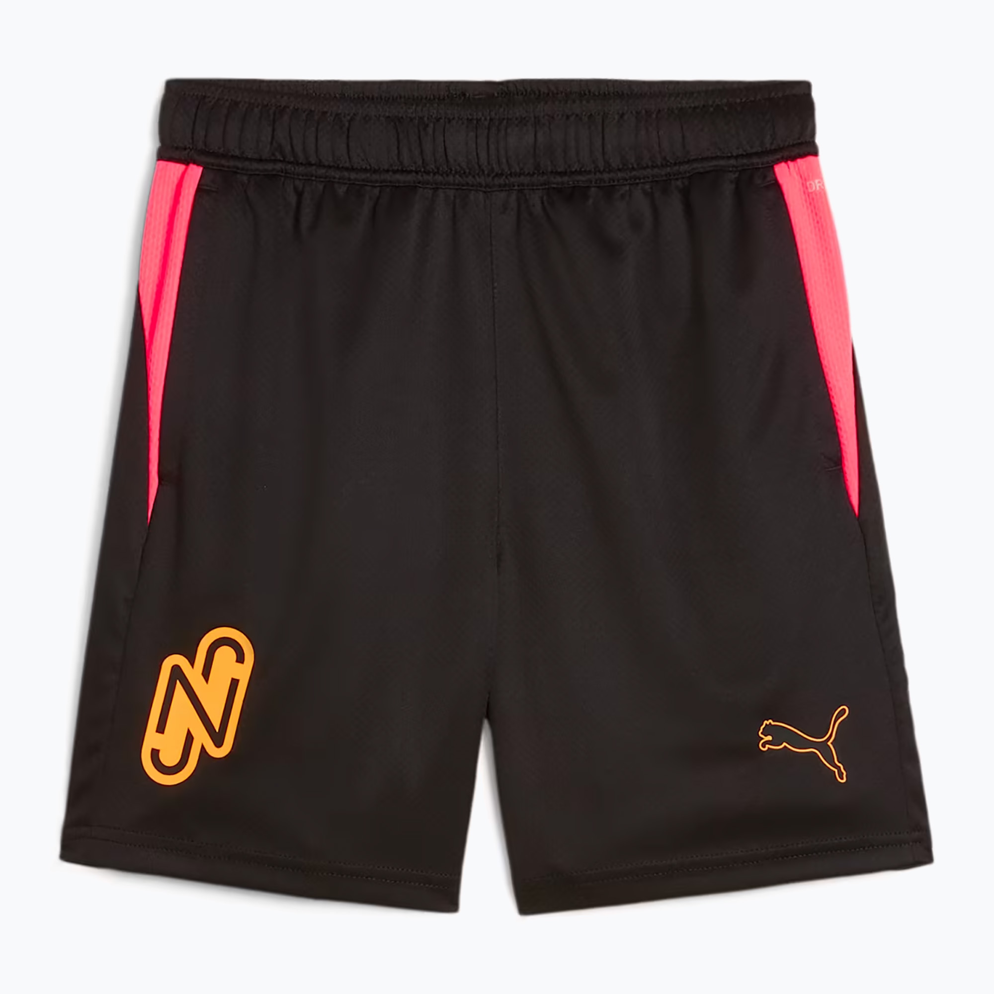 Detské futbalové šortky PUMA Neymar Jr puma black/sunset glow (Neymar Jr 659218 01)