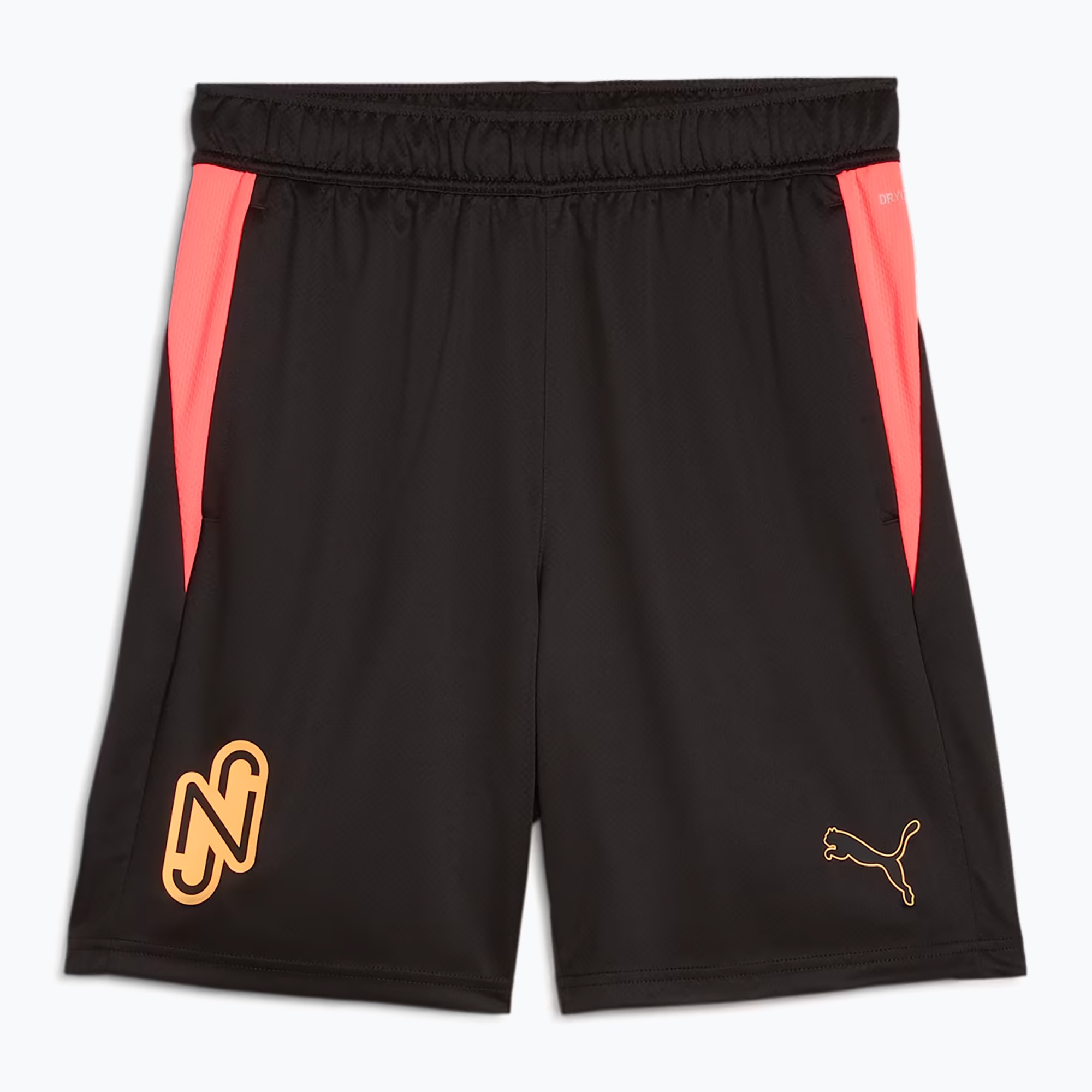 Pánske futbalové šortky PUMA Neymar Jr puma black/sunset glow (Neymar Jr 659217 01)