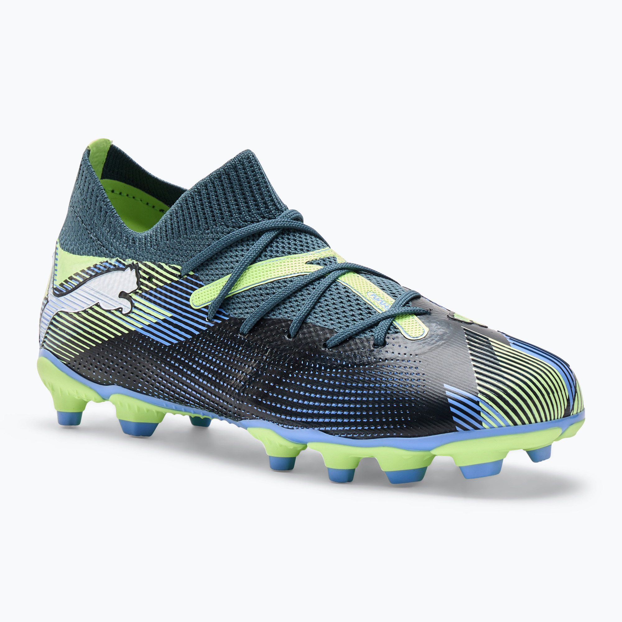 Detské kopačky PUMA Future 7 Match FG/AG Jr grey skies/puma white (Future 7 Match FG/AG Jr 107945 03)