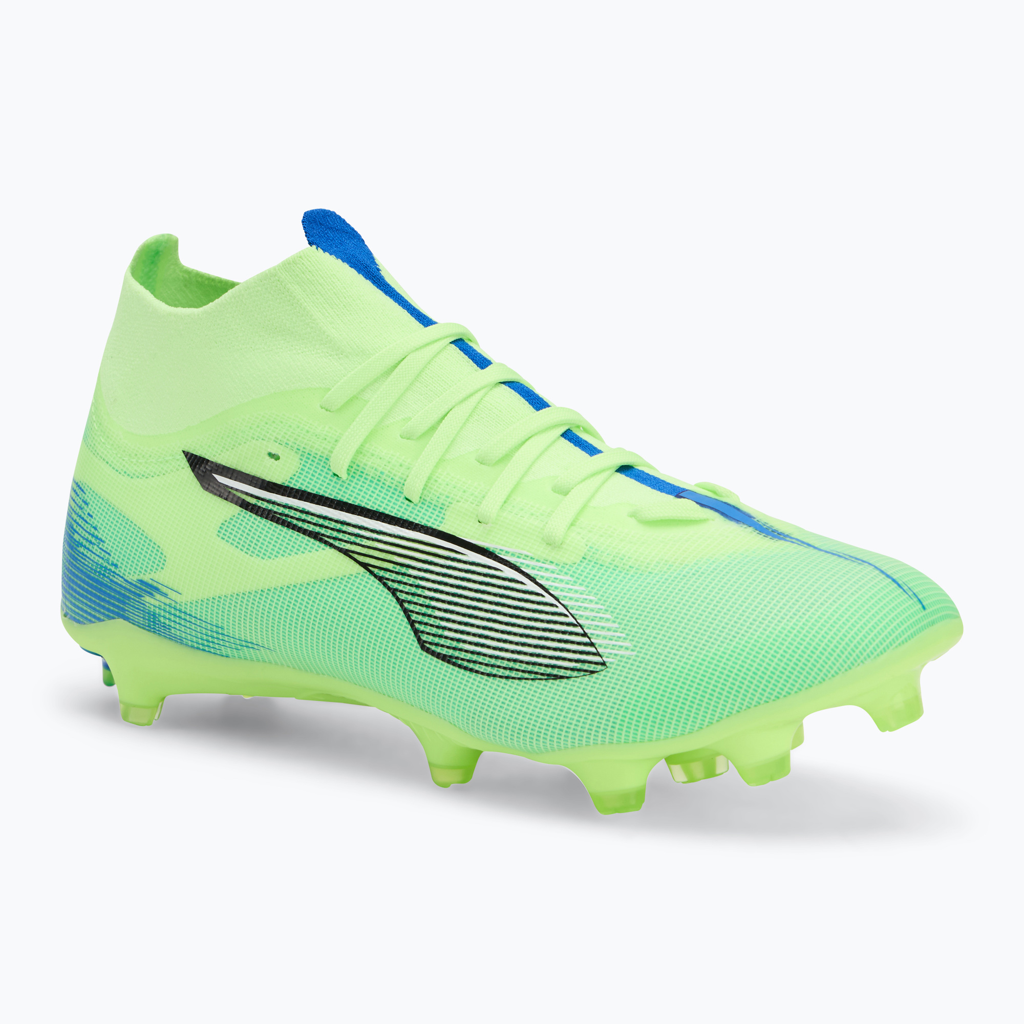 Kopačky PUMA Ultra 5 Match+ FG/AG lapis lazuli/puma white/sunset gloe (Ultra 5 Match+ 107686 03)