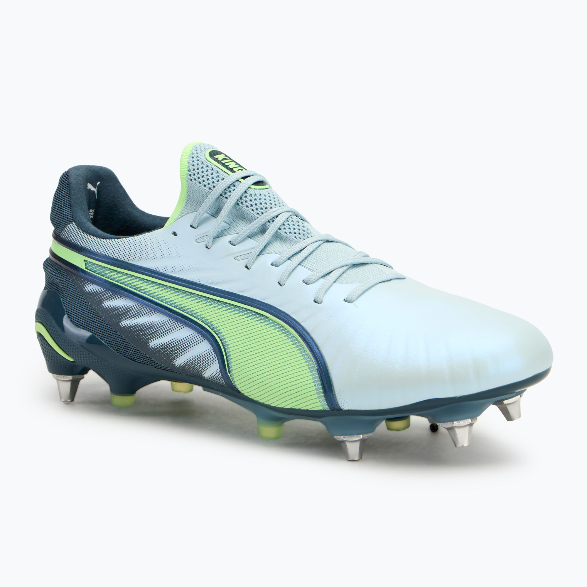 Pánska futbalová obuv/ kopačky PUMA King Ultimate MxSG frosted dew/fizzy apple (King Ultimate MxSG 107866 03)