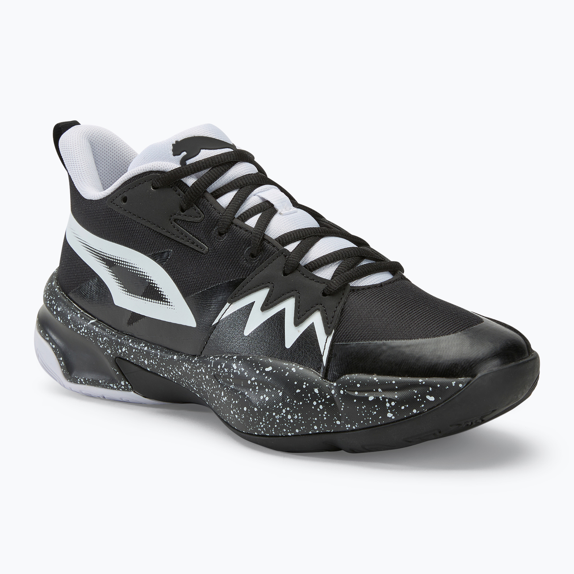 Pánska basketbalová obuv PUMA Genetics Speckle puma black/puma white (Genetics Speckle 310405 02)