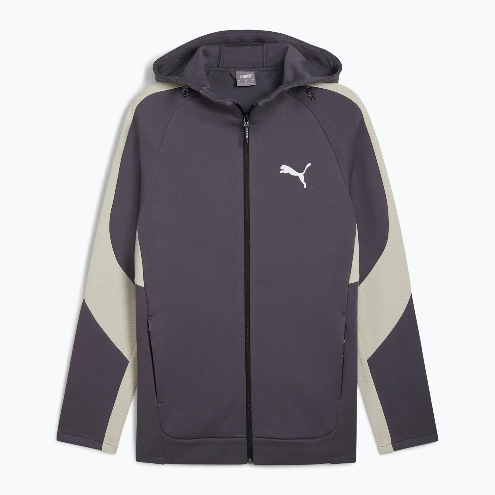 Pánska mikina PUMA Evostripe Hoodie FZ DK galactic gr (Evostripe Hoodie FZ DK 681700)