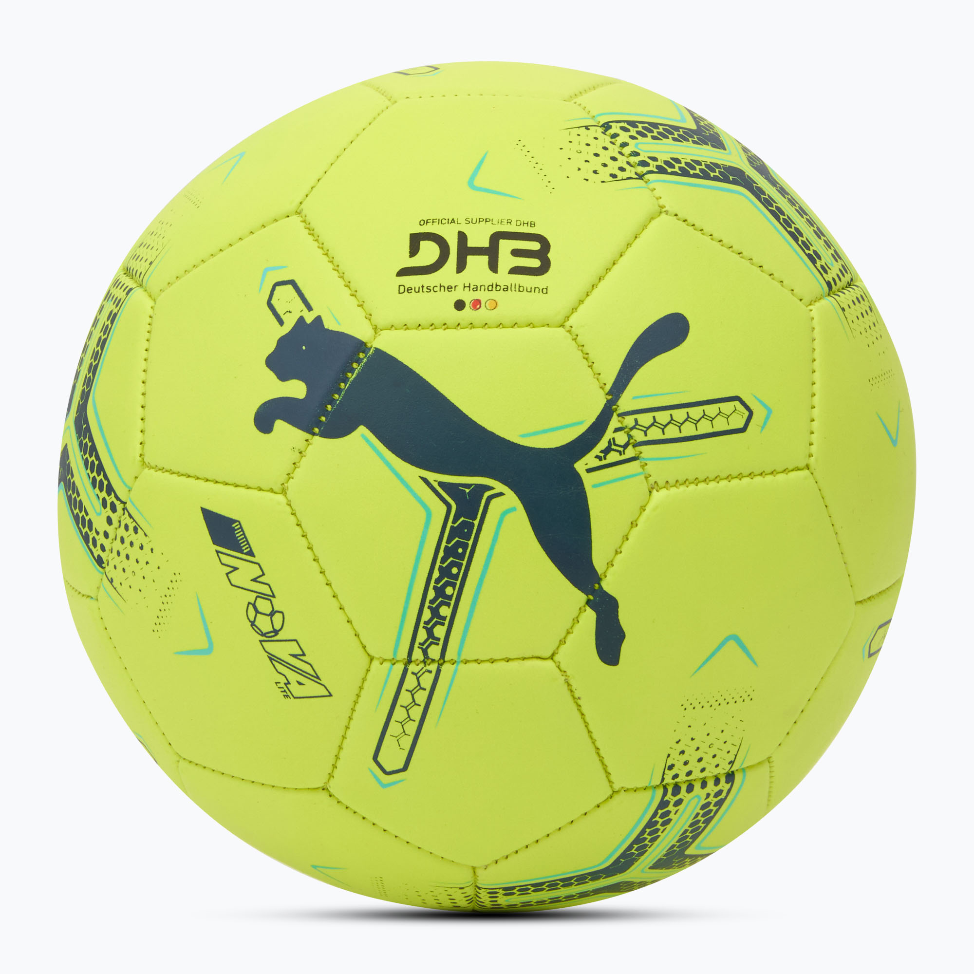 Hádzanárska lopta PUMA Nova Lite fizzy apple/grey skies veľkosť 1 (Nova Lite 084387 01)
