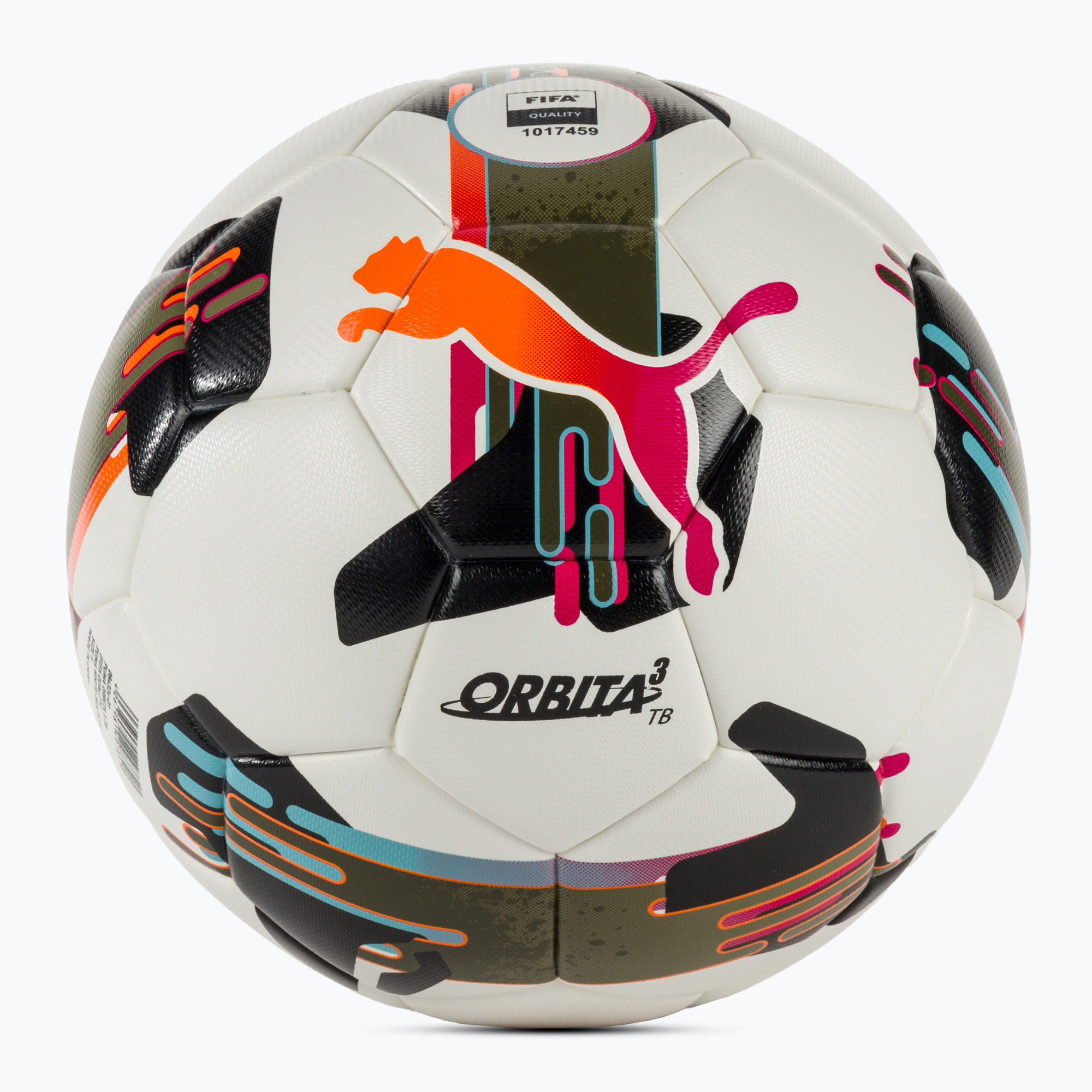 Futbalová lopta PUMA Orbita 3 TB FIFA Quality puma white/multicolor veľ. 5 (Orbita 3 TB FIFA Quality 084324 01)