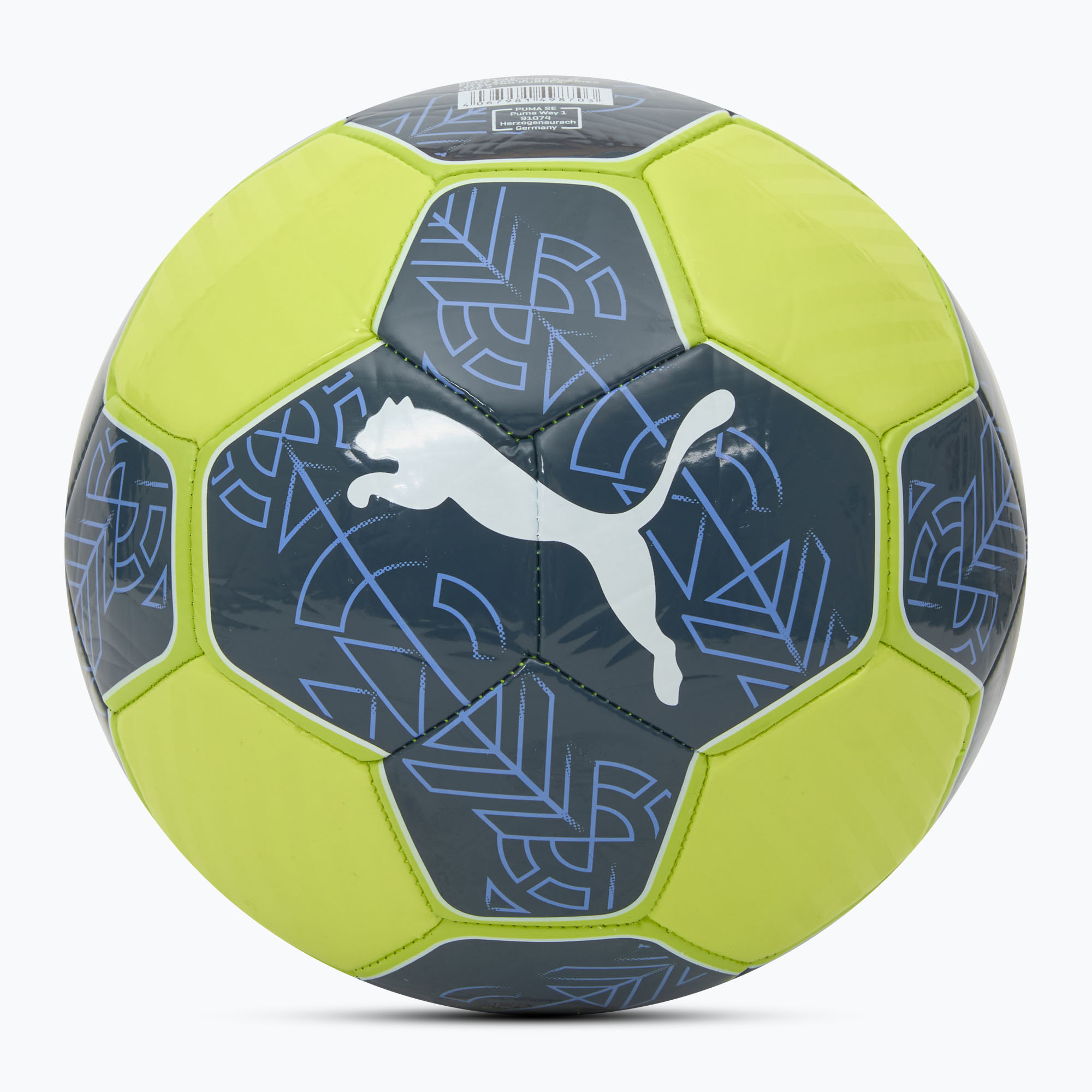 Futbalová lopta PUMA Prestige fizzy apple/grey skins veľ. 3