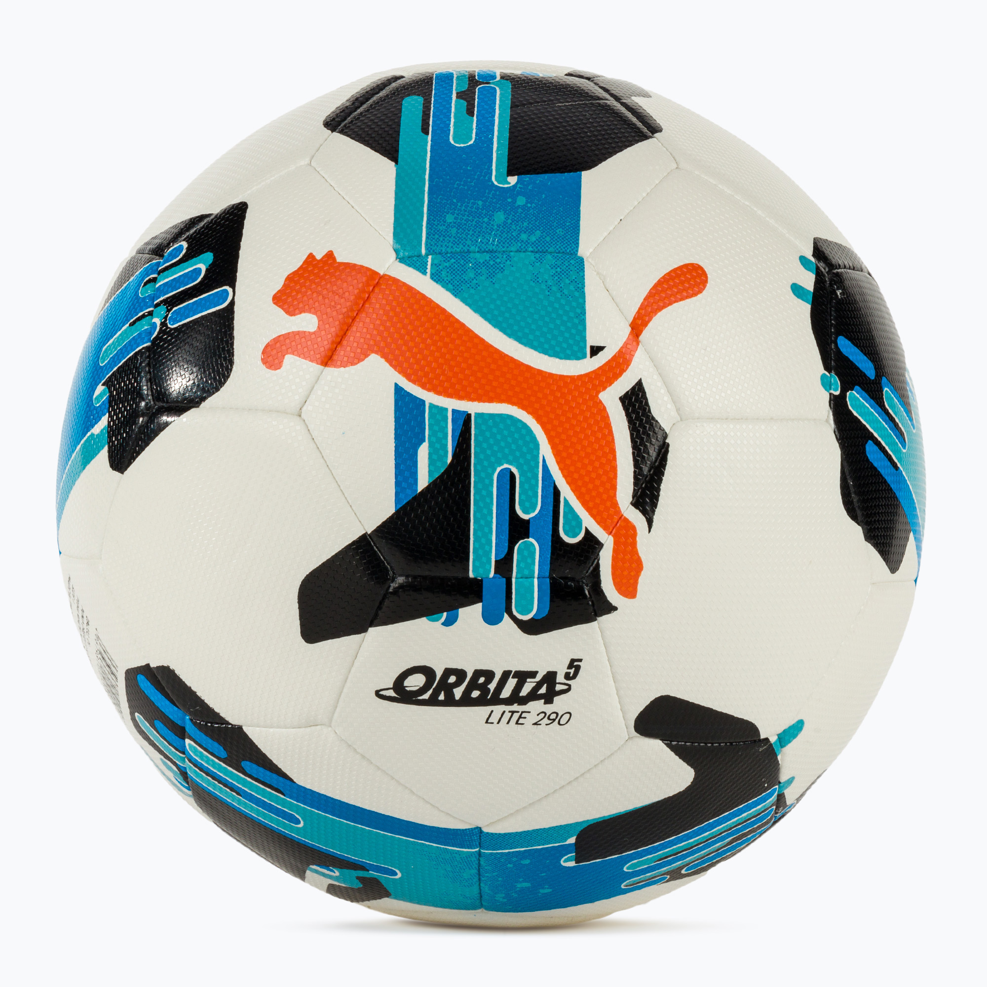 Futbalová lopta PUMA Orbita 5 Fusion Lite puma white/multicolor veľ. 4