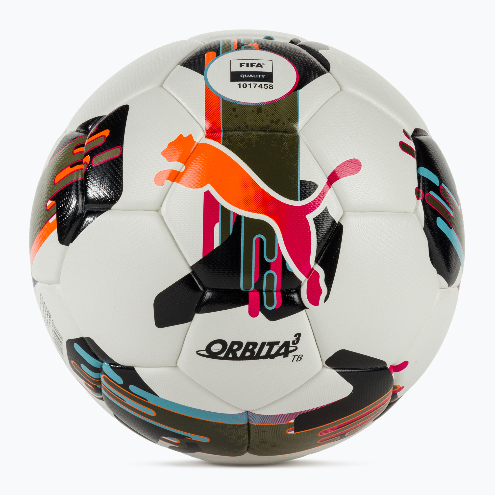 Futbalová lopta PUMA Orbita 3 TB FIFA Quality puma white/multicolor veľ. 4